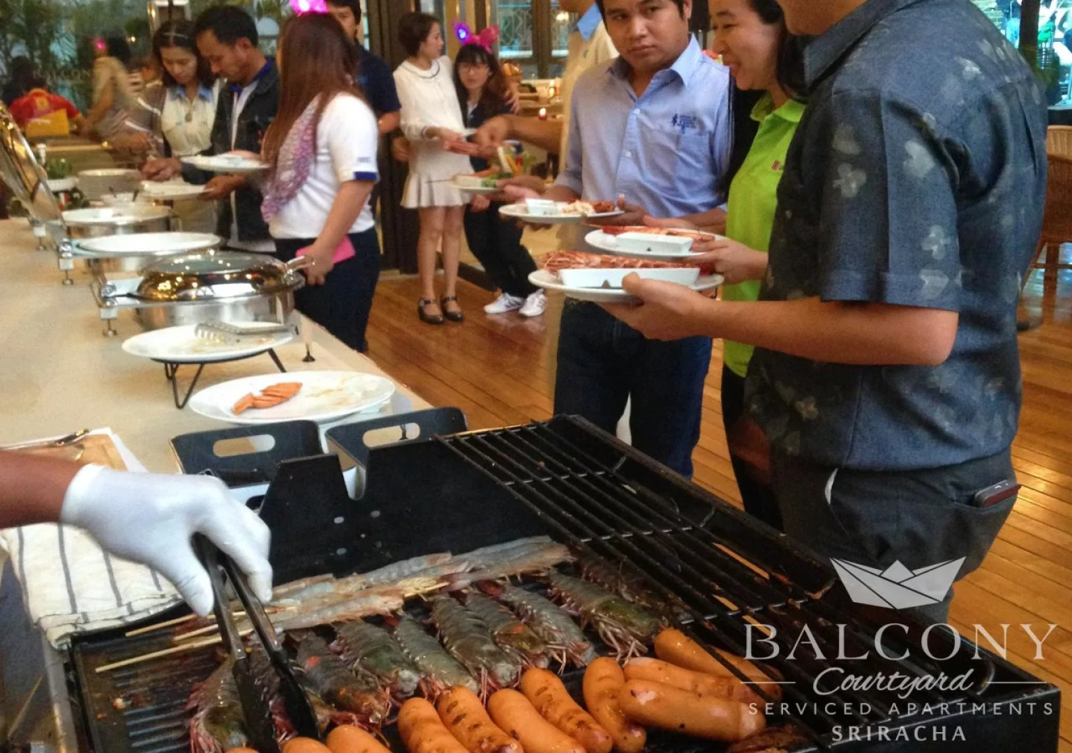 Balcony Courtyard Si Racha Hotel & Serviced Apartments