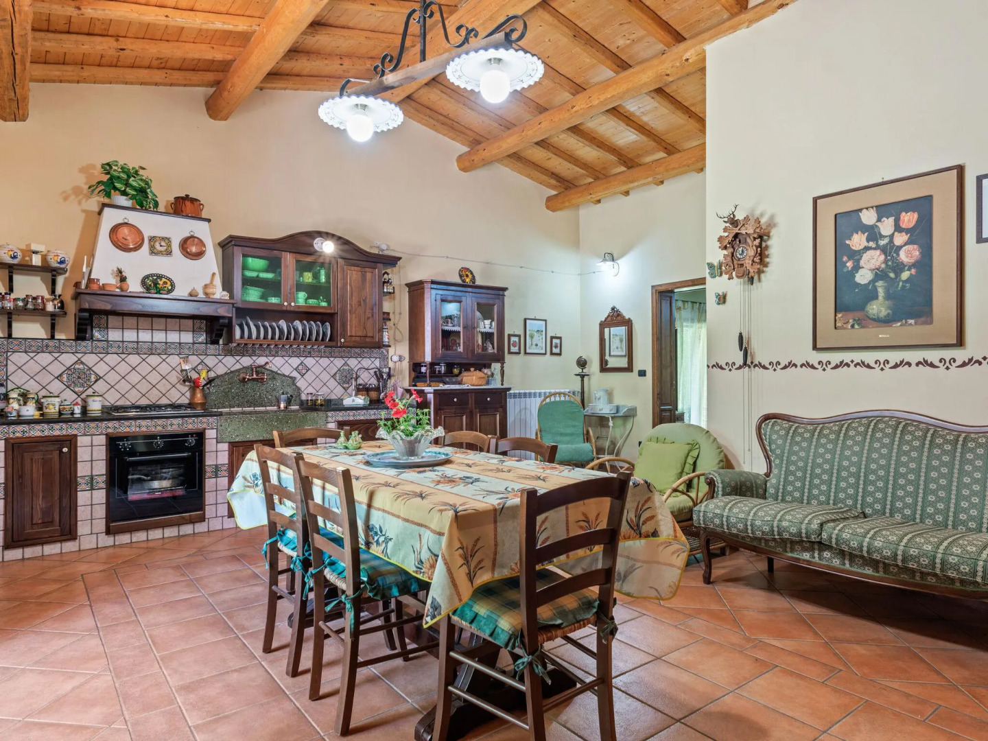 Hill-View Villa in Maletto with Garden