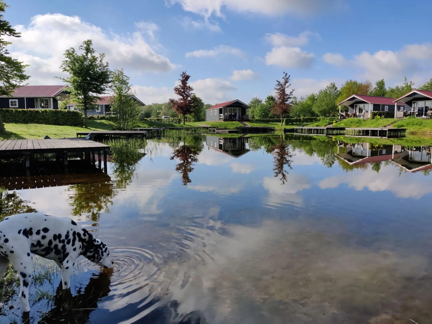 Glamping With Veranda Over Water