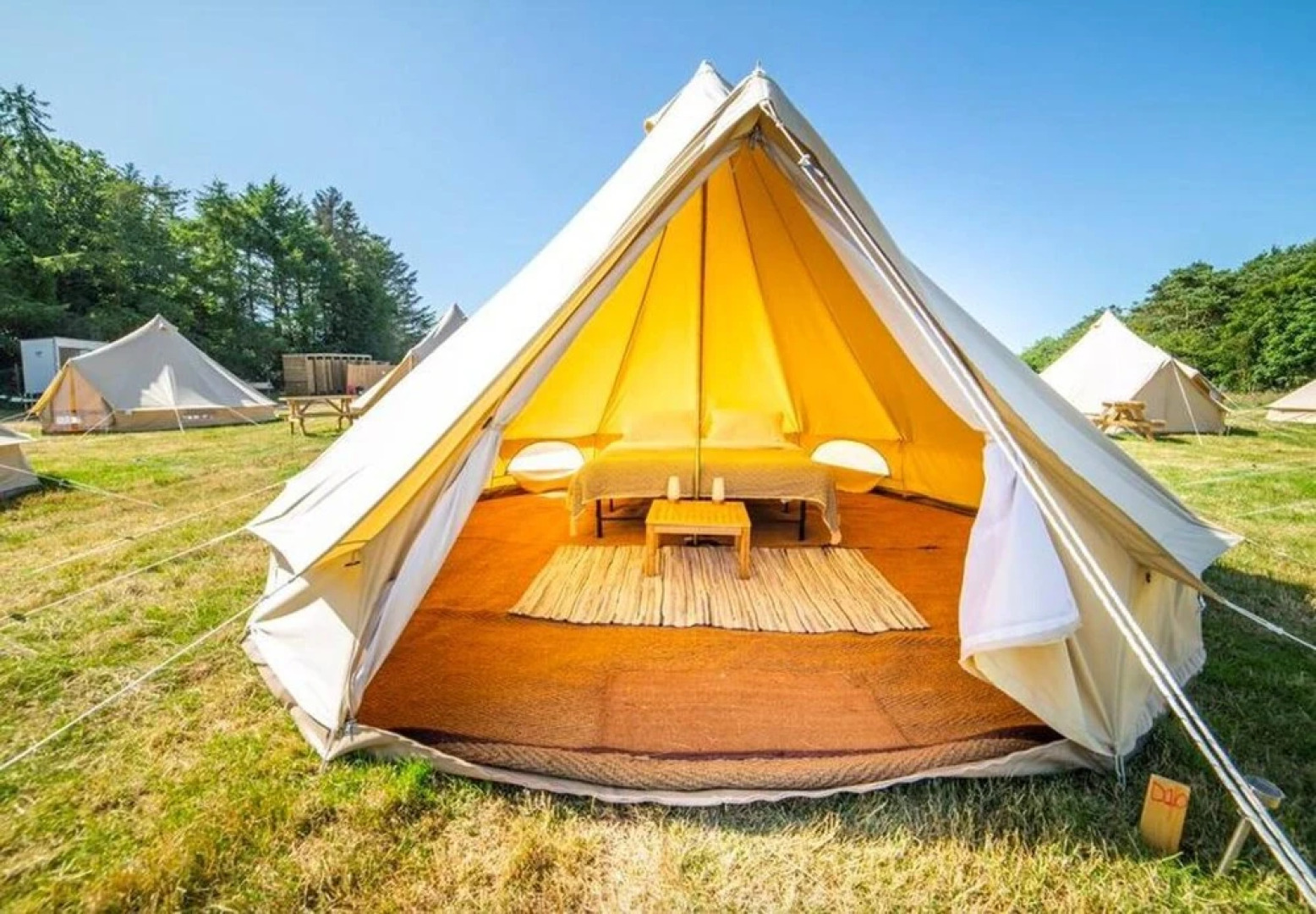 17 'talitha' Bell Tent Glamping Anglesey