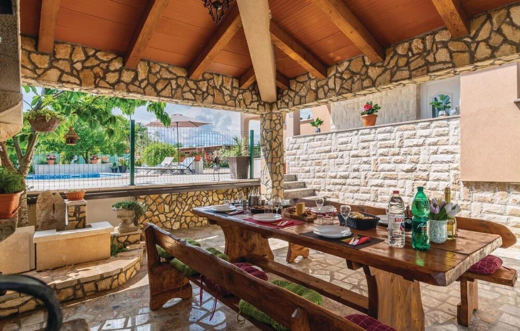 Stunning Home in Nedescina With Wifi and 4 Bedrooms