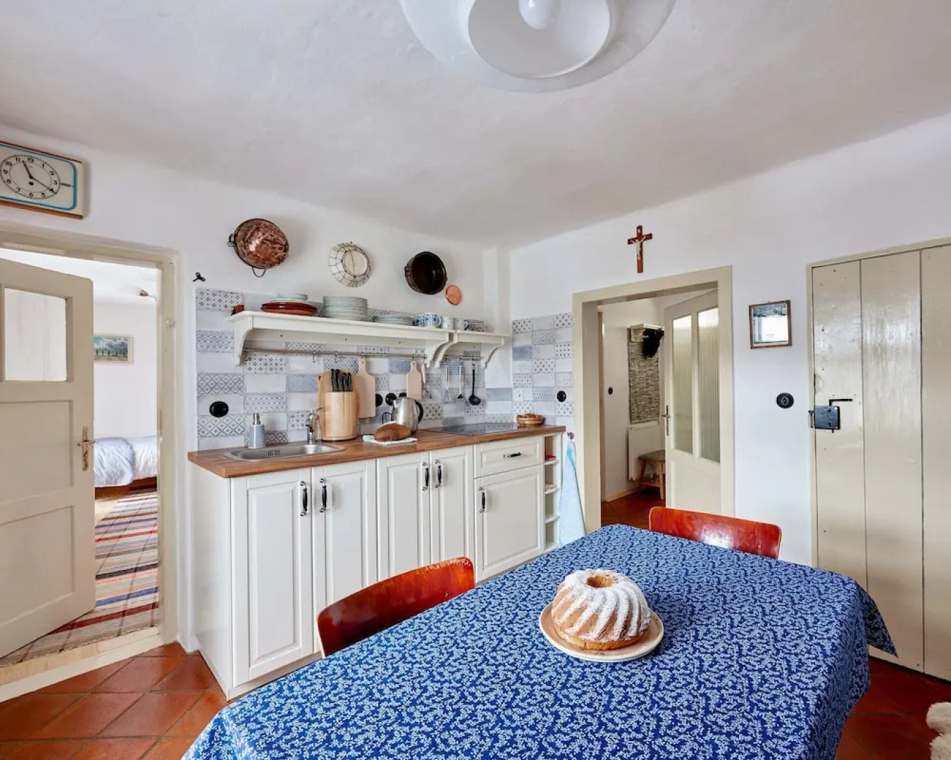 Cottage Anna With a Garden by Rivulet