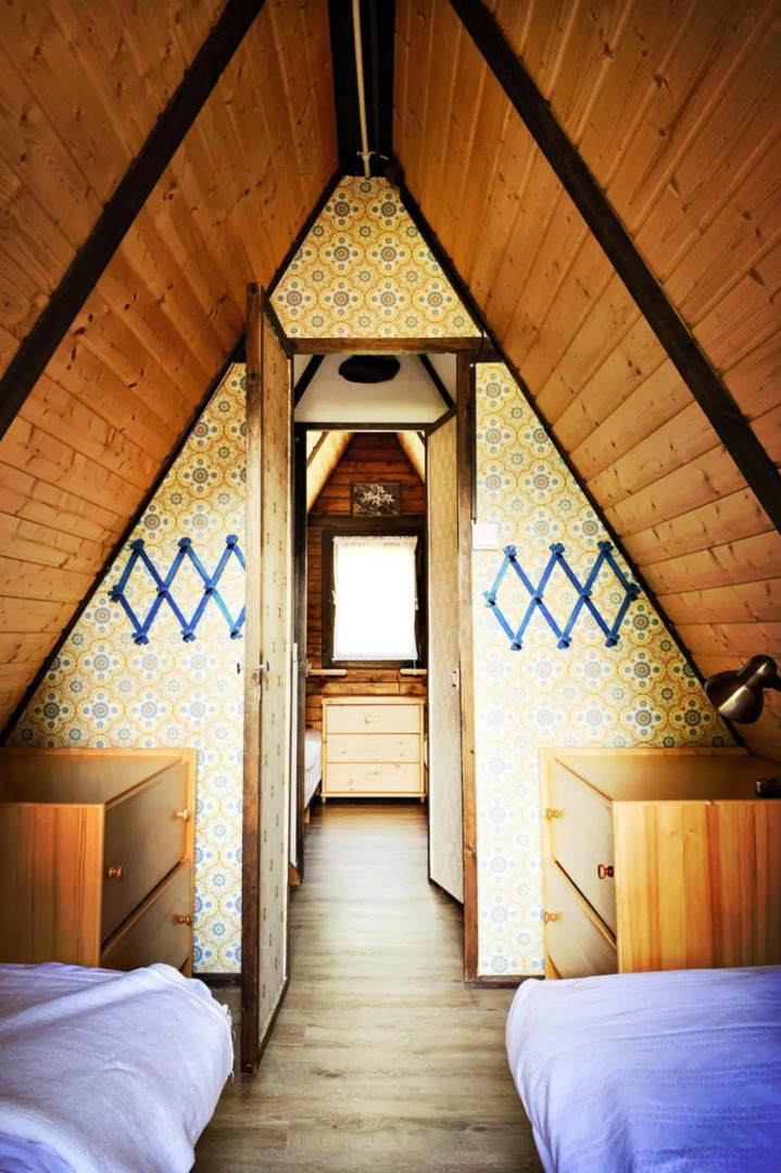 Hut Near Lake Traboch and Eisenerz Alps