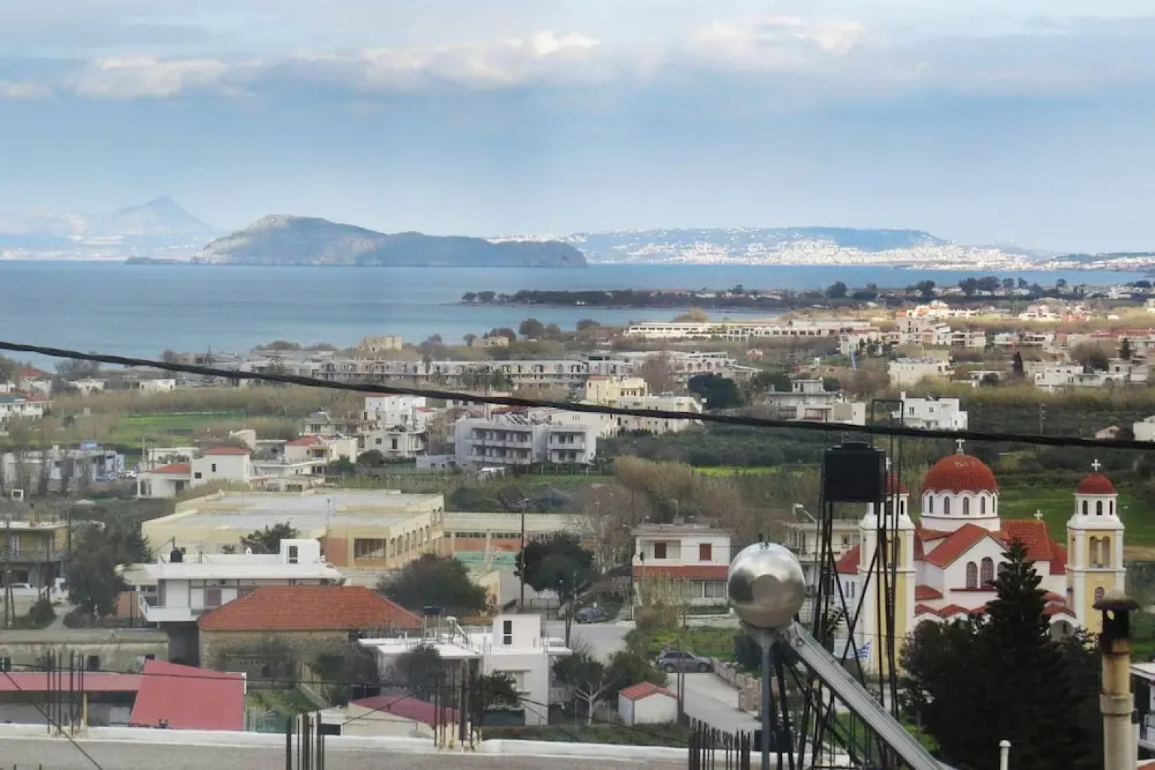 Villa With one Bedroom in Kolymvari Chania Crete , With Wonderful sea View, Furnished Terrace and Wifi Near the Beach