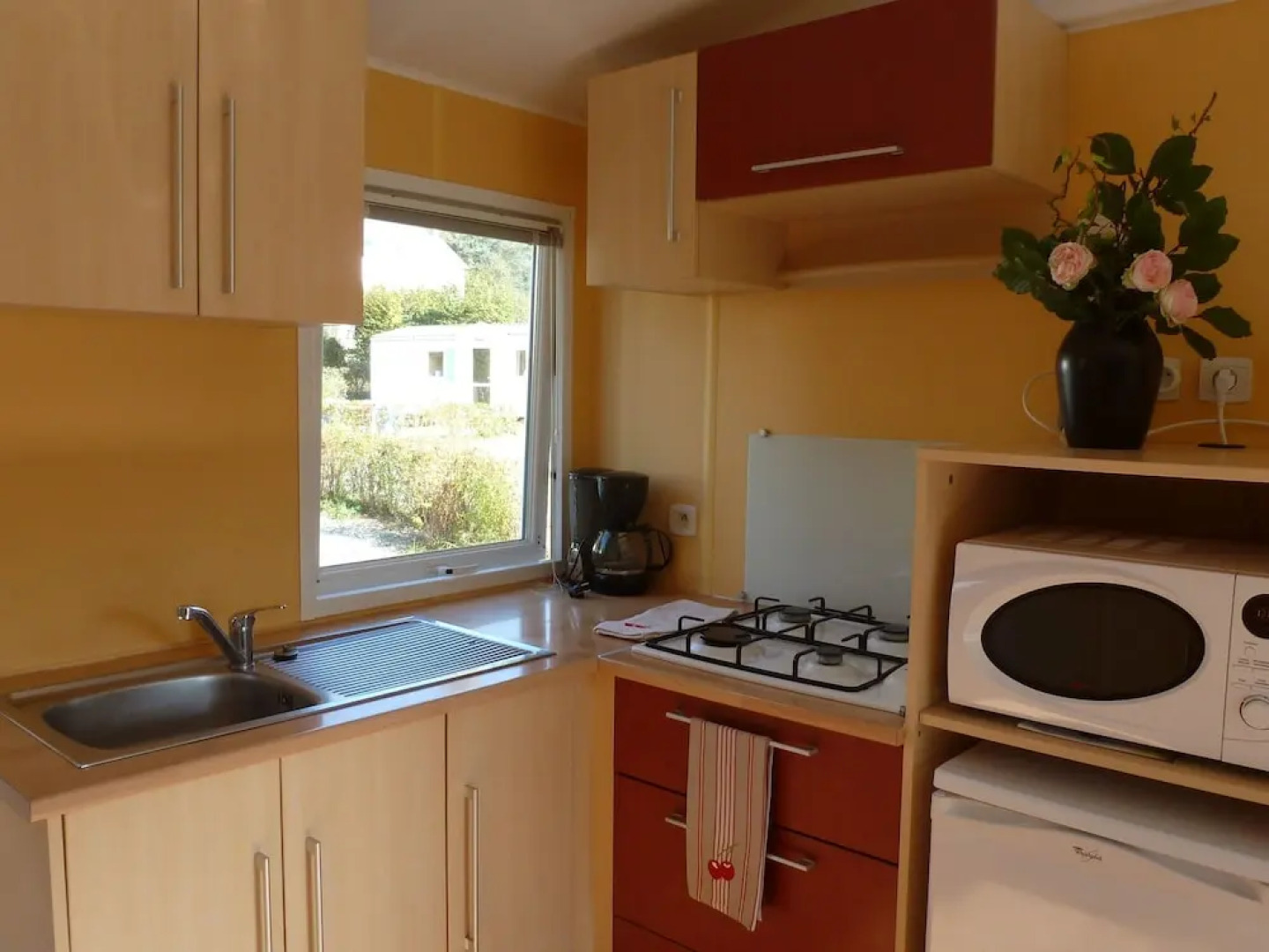 Cozy mobil home with an oven in the heart of Burgundy