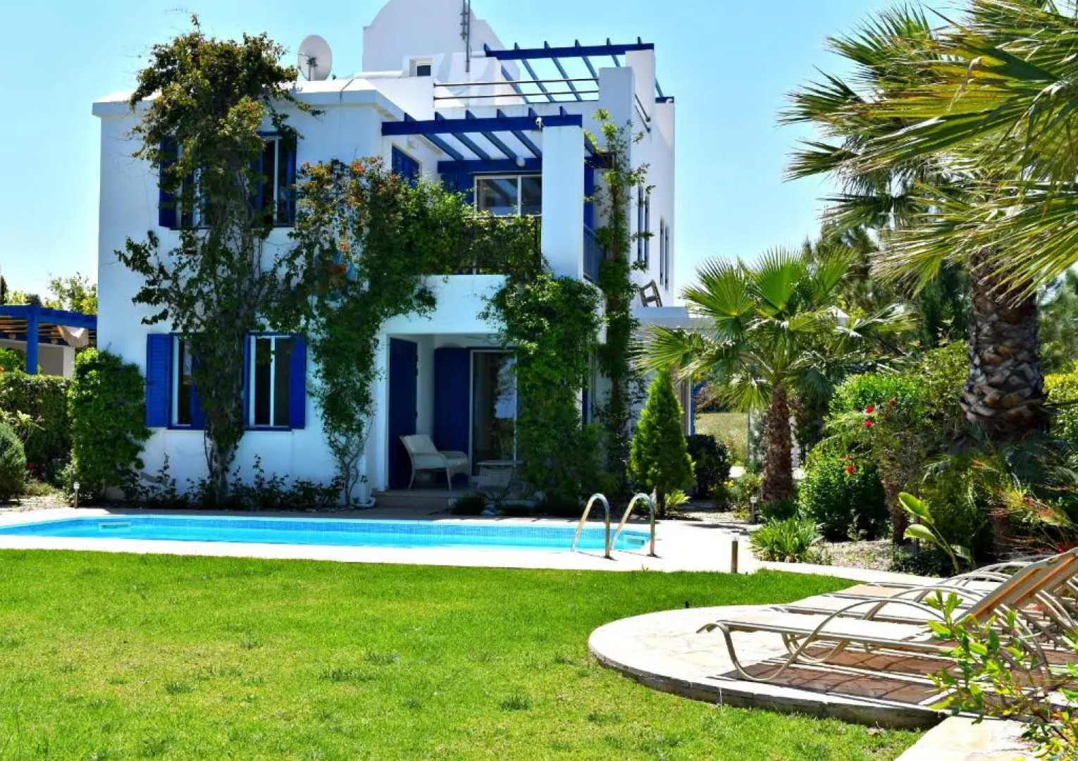 Latchi Beach Front Villa - Private Heated Pool - Amazing Uninterrupted Sea Views