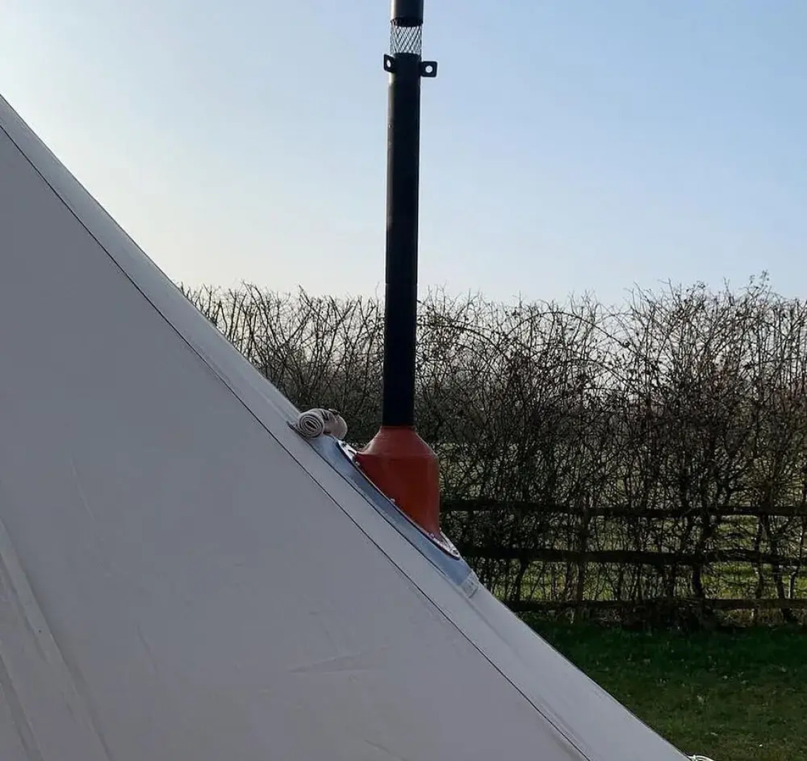 Cozy Dog Friendly Hot Tent With Log Burner & Logs