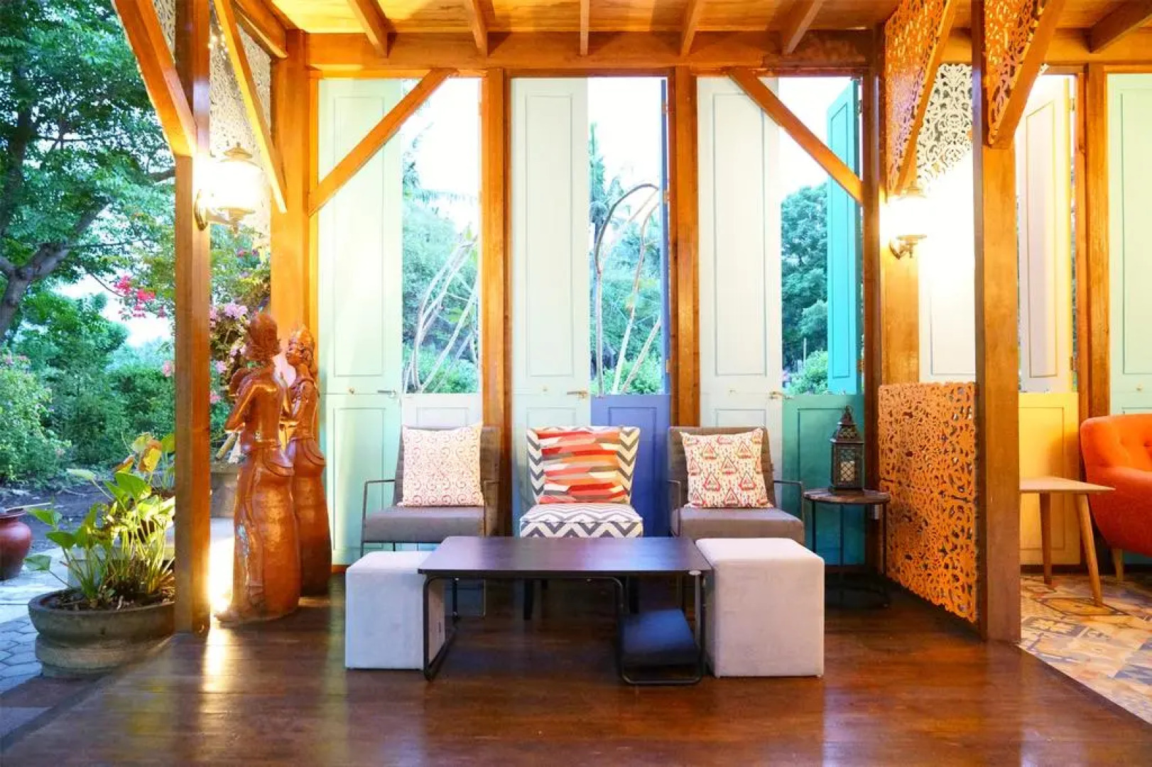 Bleu Verde i am colors