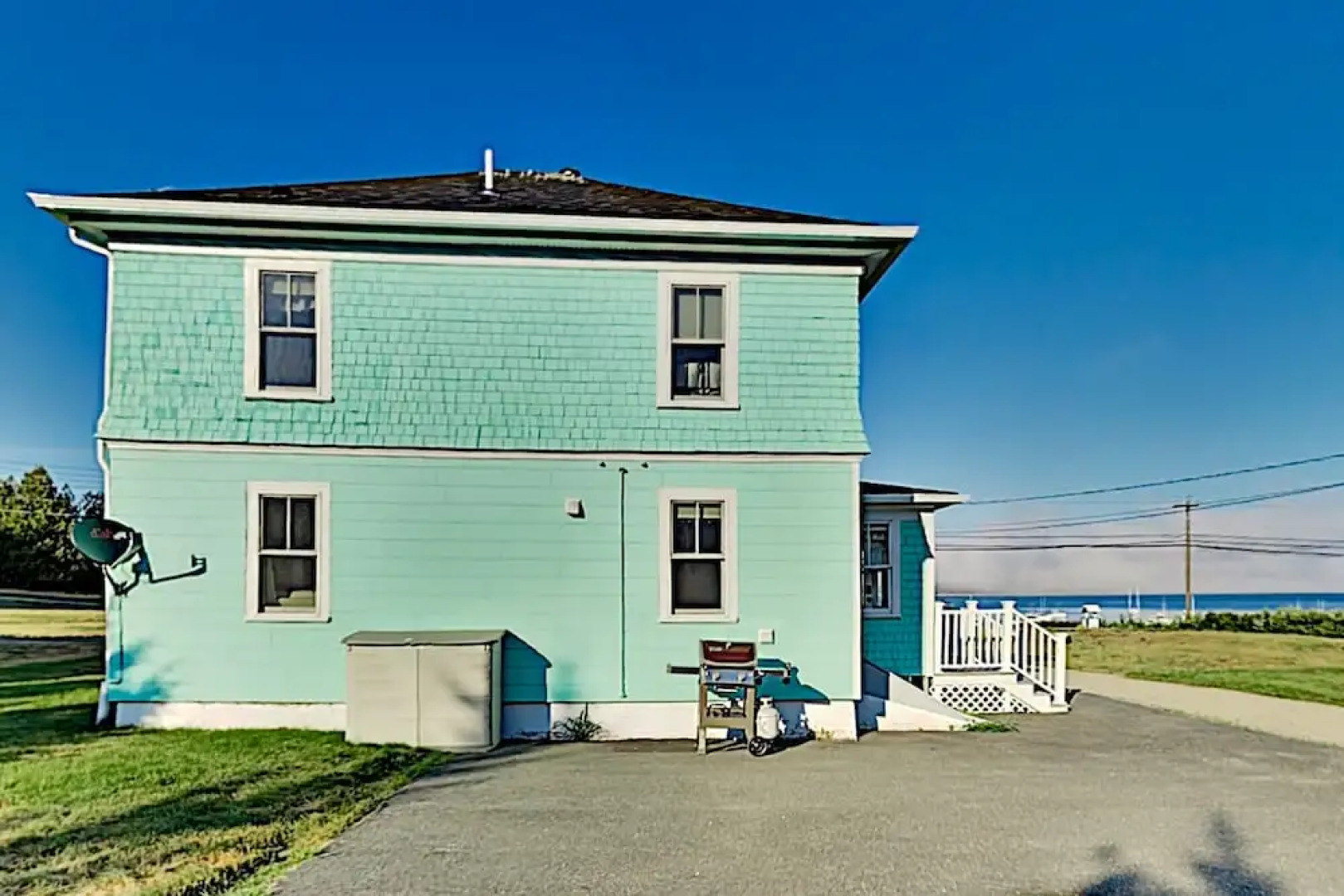 New Listing! Waterfront W/ Ocean Views 3 Bedroom Home