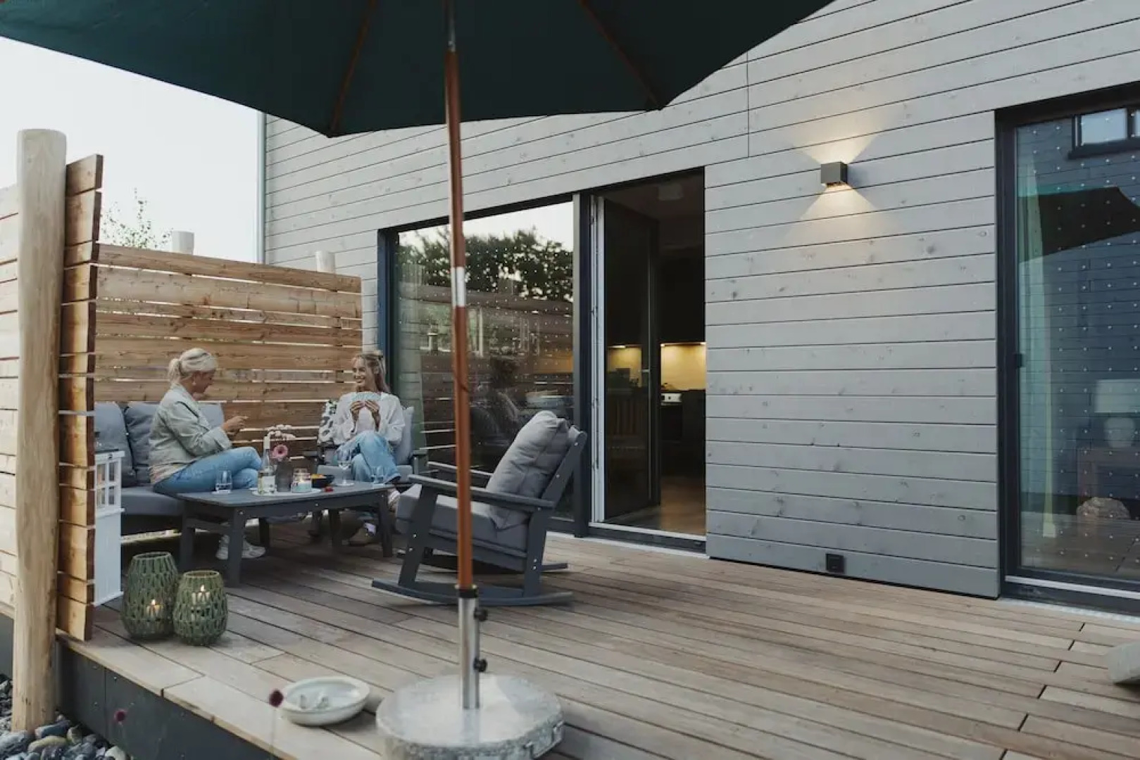 Skandinavisch Eingerichtetes Familienferienhaus