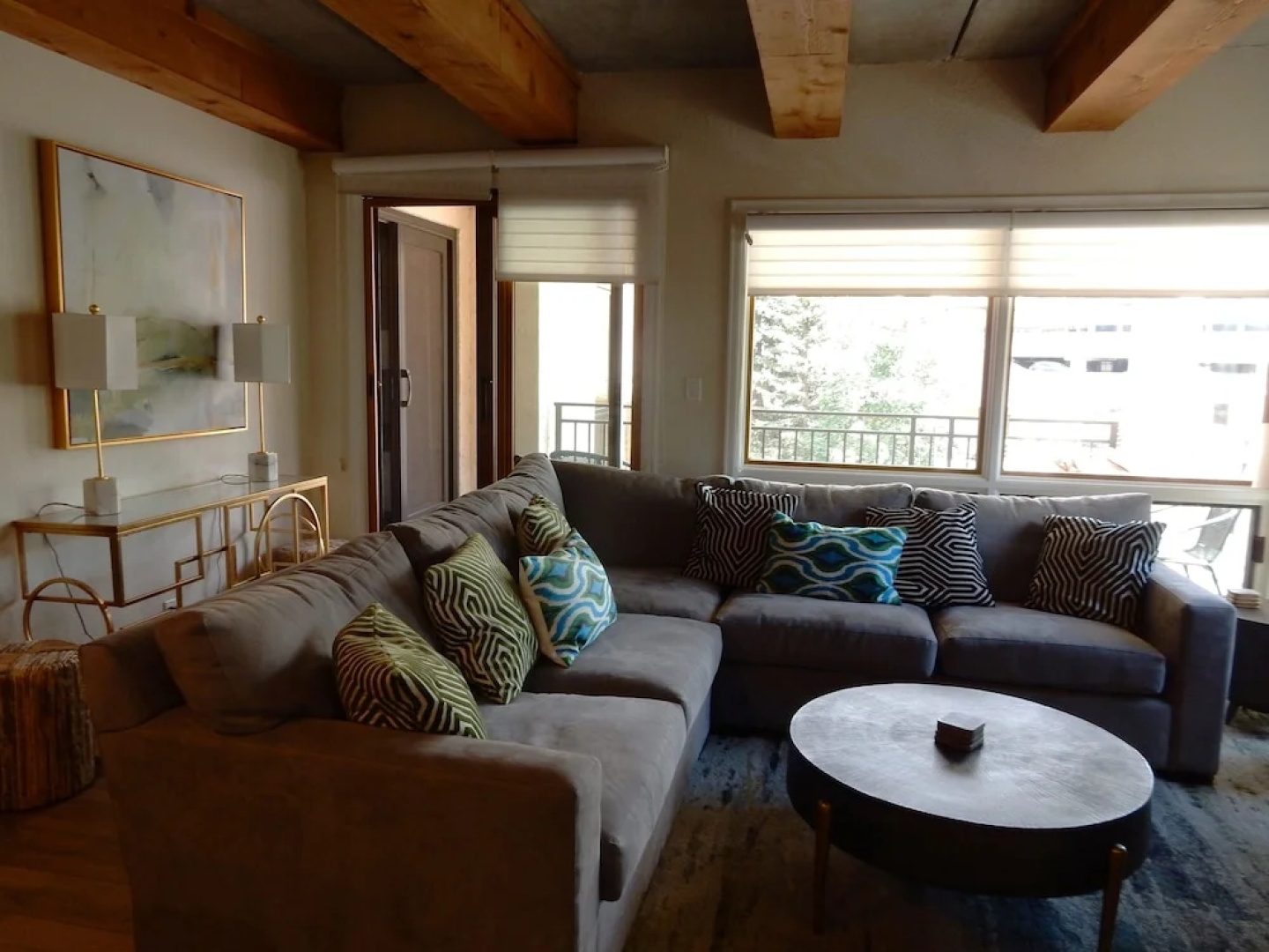 2 Br  With Huge, Sectional Couch 2 Bedroom Condo - No Cleaning Fee! by RedAwning
