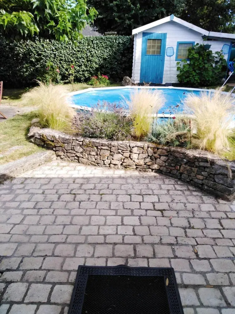 House With 3 Bedrooms in Mesquer, With Private Pool, Enclosed Garden and Wifi - 1 km From the Beach