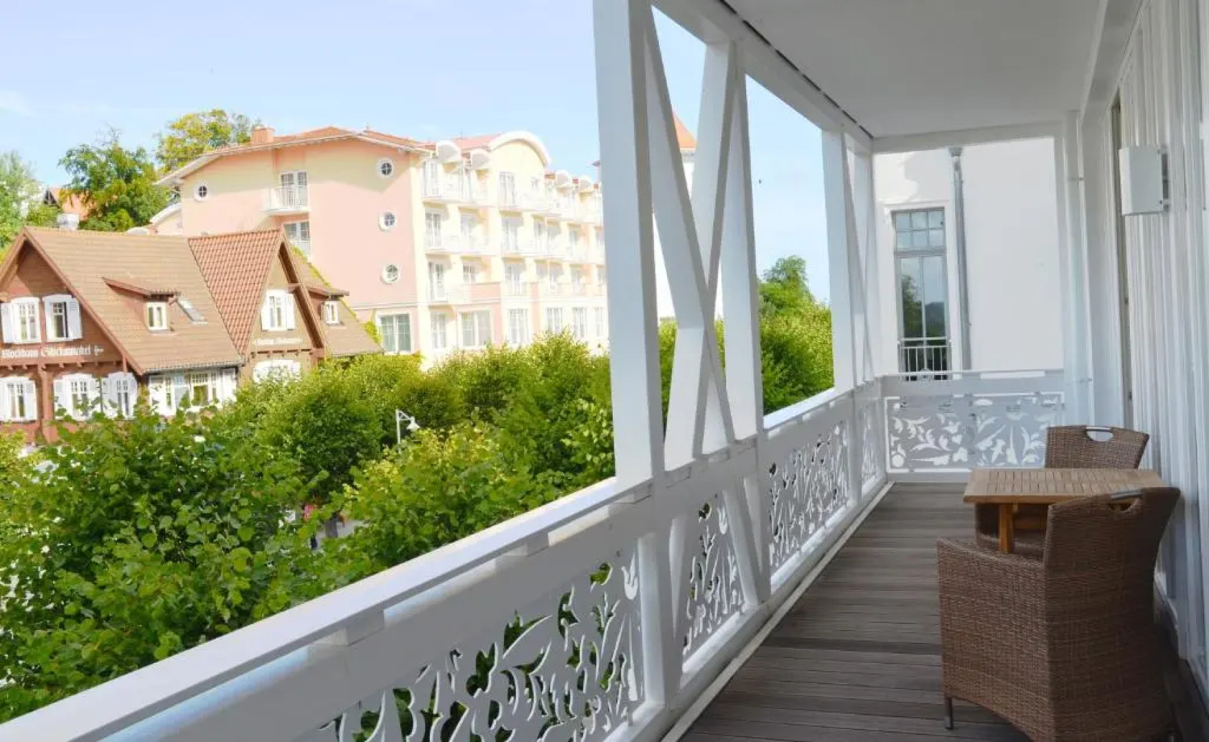 Villa "Johanna" F593 - Appt 12 mit Kamin und zwei Balkonen