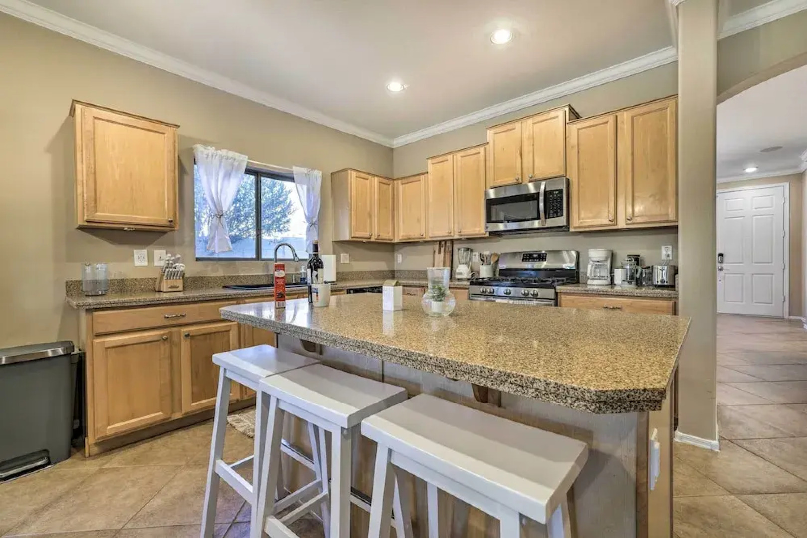 Sun-dappled Goodyear Home: Fire Pit, Pool, Patio