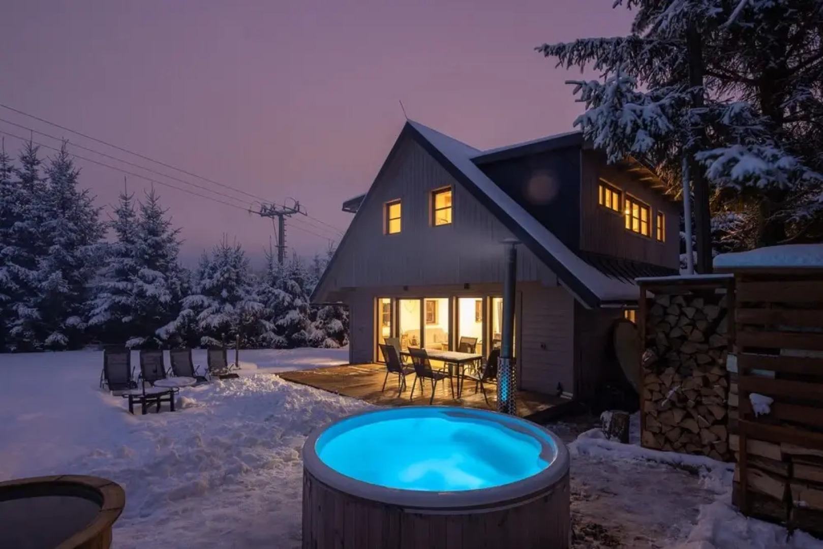 Villa in Dolni Branna With Sauna
