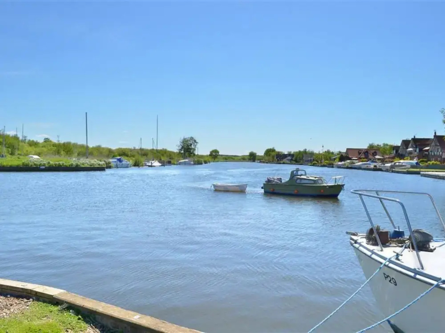 Pleasant holiday home in Horning with pond