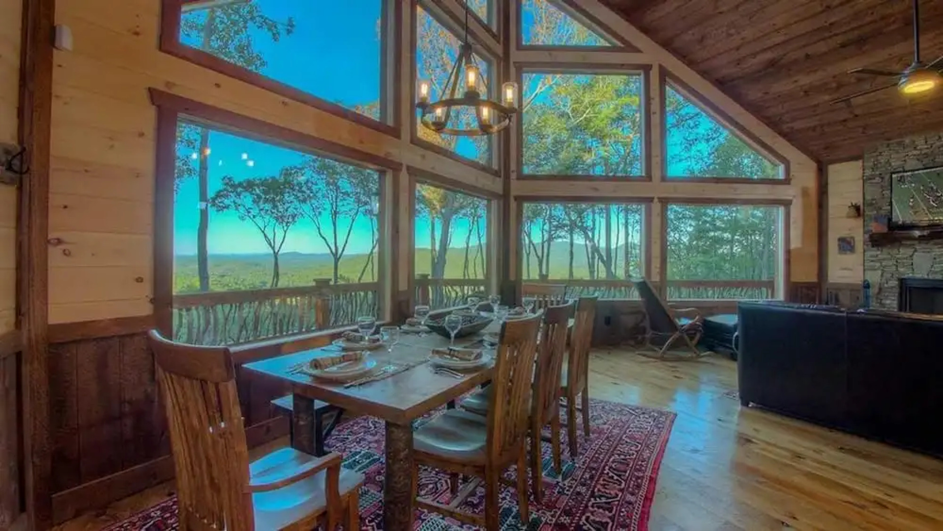 Triple Vista Mountain Tops by Escape to Blue Ridge