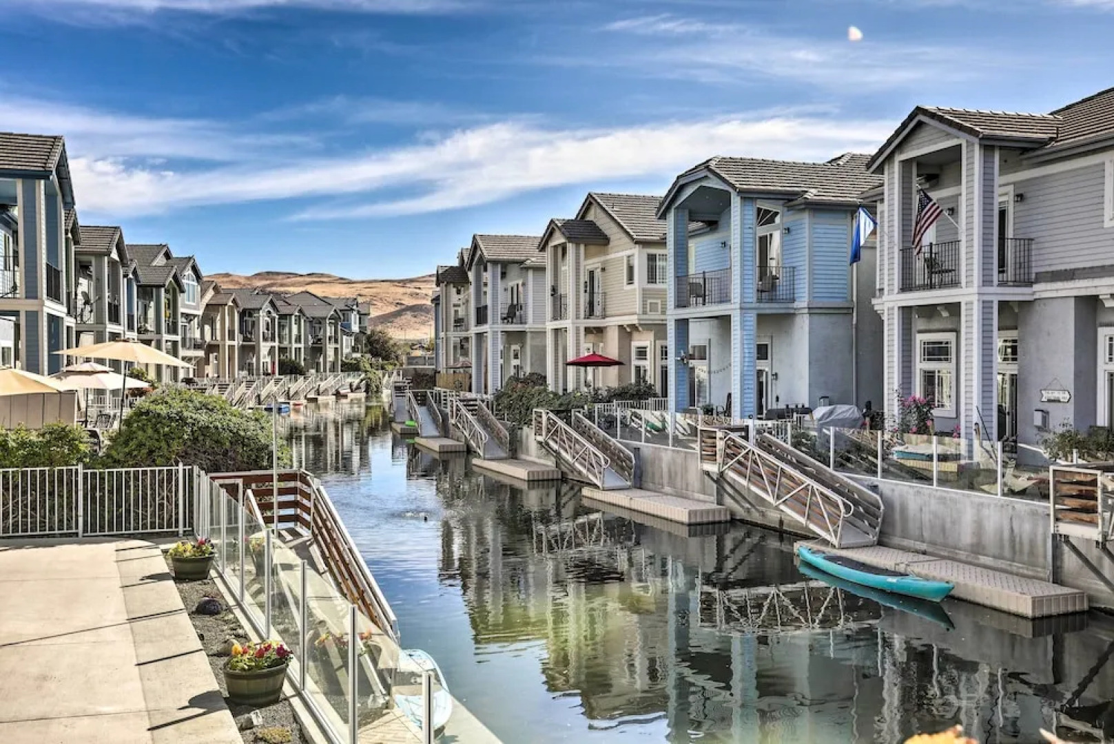 Private Dock & Balcony: Waterfront Sparks Home