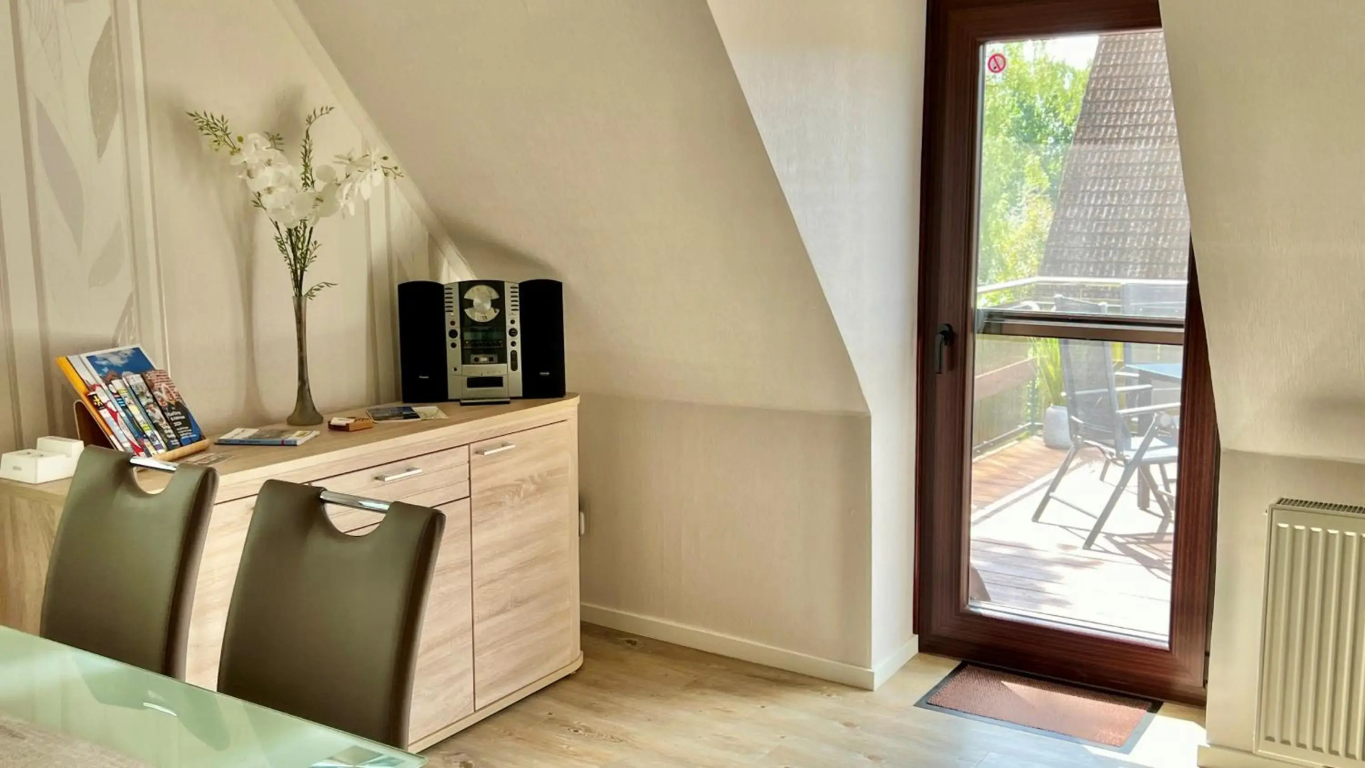 Peedy's luxuriöse 60m² Wohnung mit Balkonterrasse
