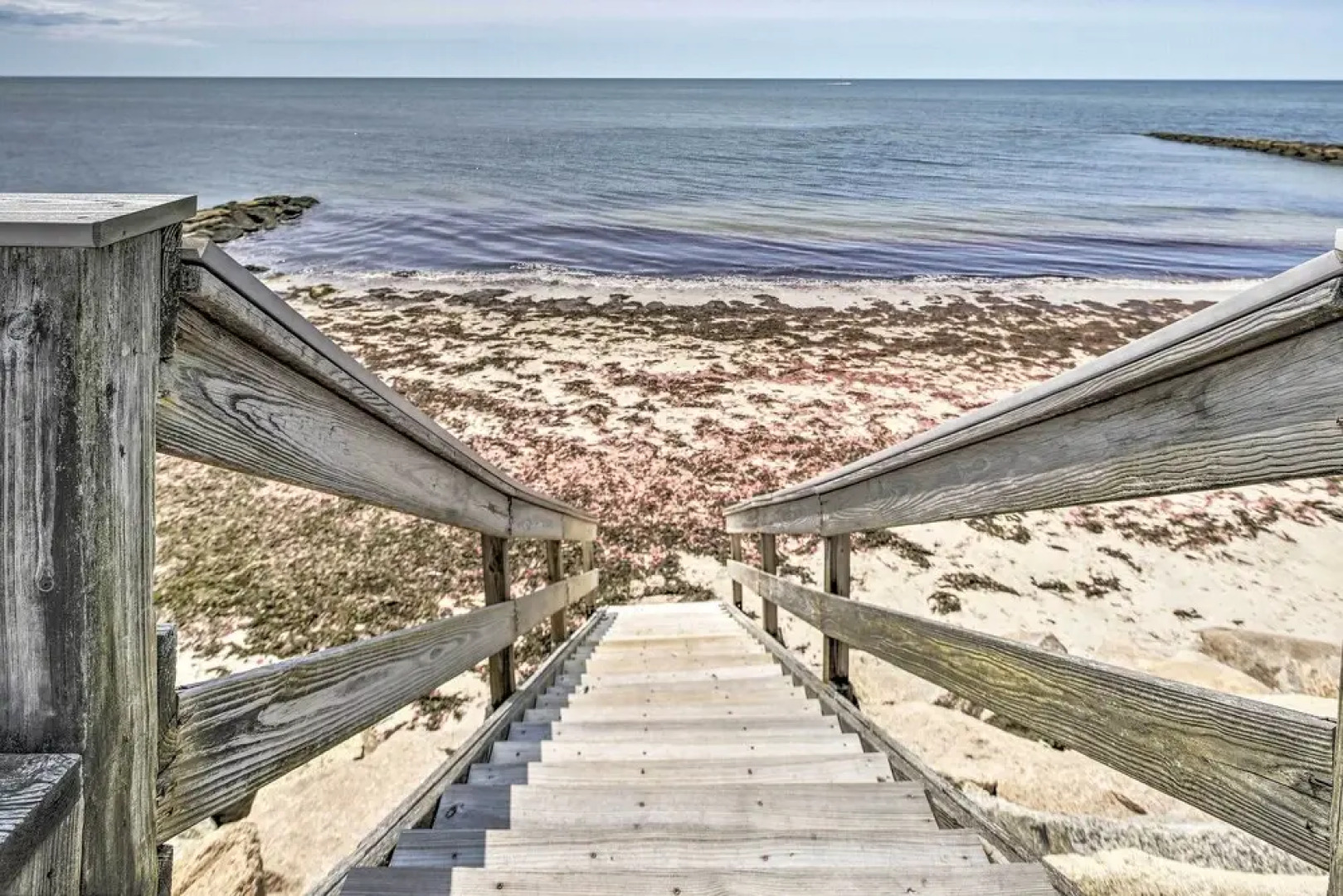 Fireplace + Sunroom! Oceanfront Cape Cod Cottage