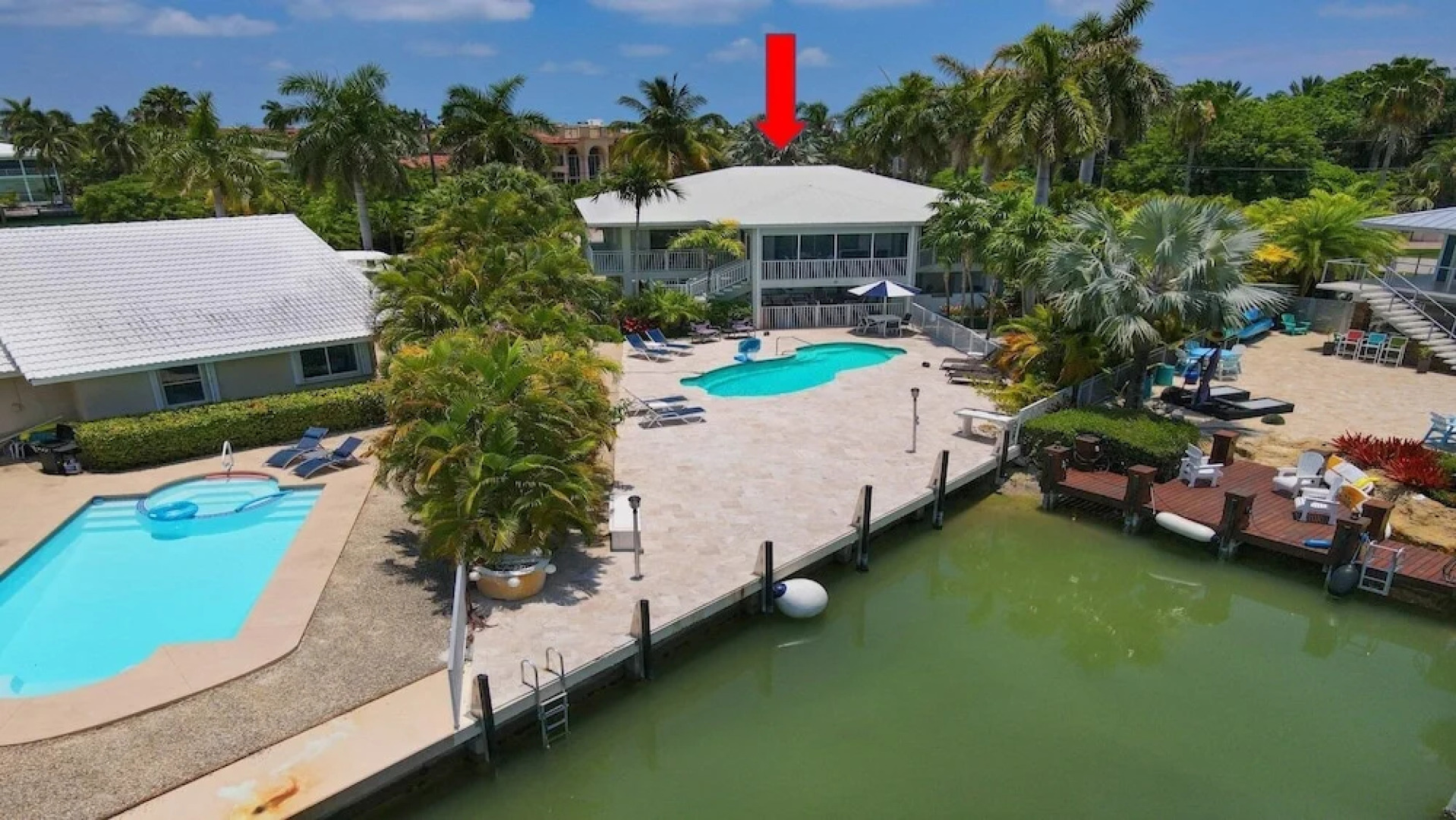 Waterfront Luxury Home With Pool And Boat Dock 3 Bedroom Home by RedAwning