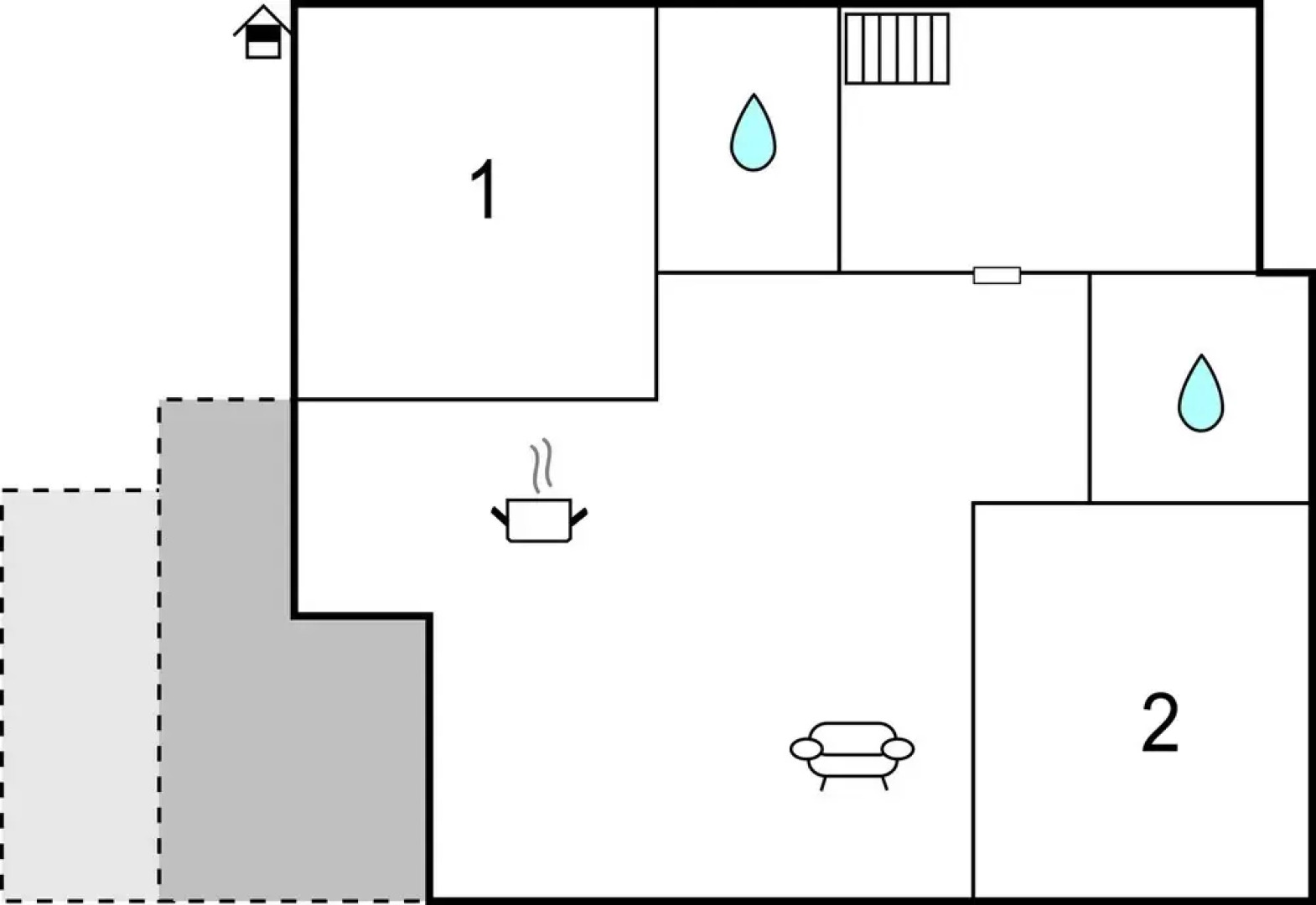 Stunning Home in Labin With Wifi and 2 Bedrooms