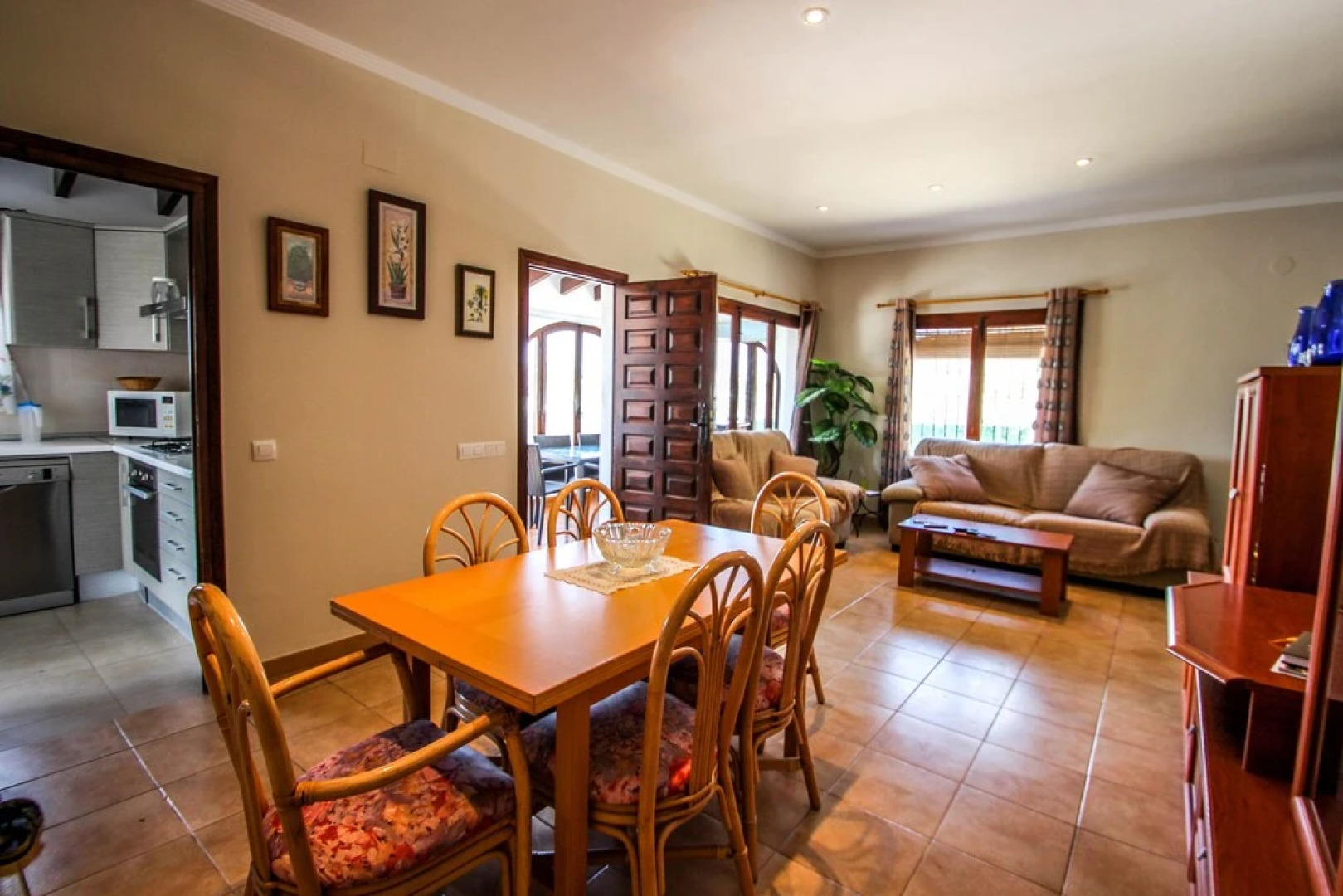 Canto De Hada - well furnished villa with panoramic views in Moraira