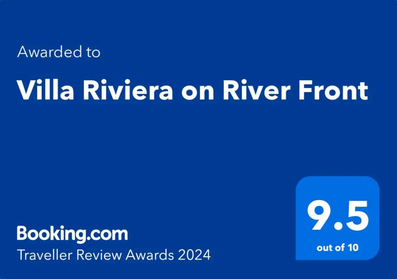 Villa Riviera on River Front