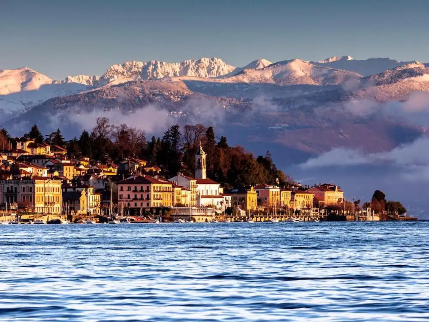 Apartment With one Bedroom in Belgirate, With Wonderful Lake View and Enclosed Garden - Near the Beach