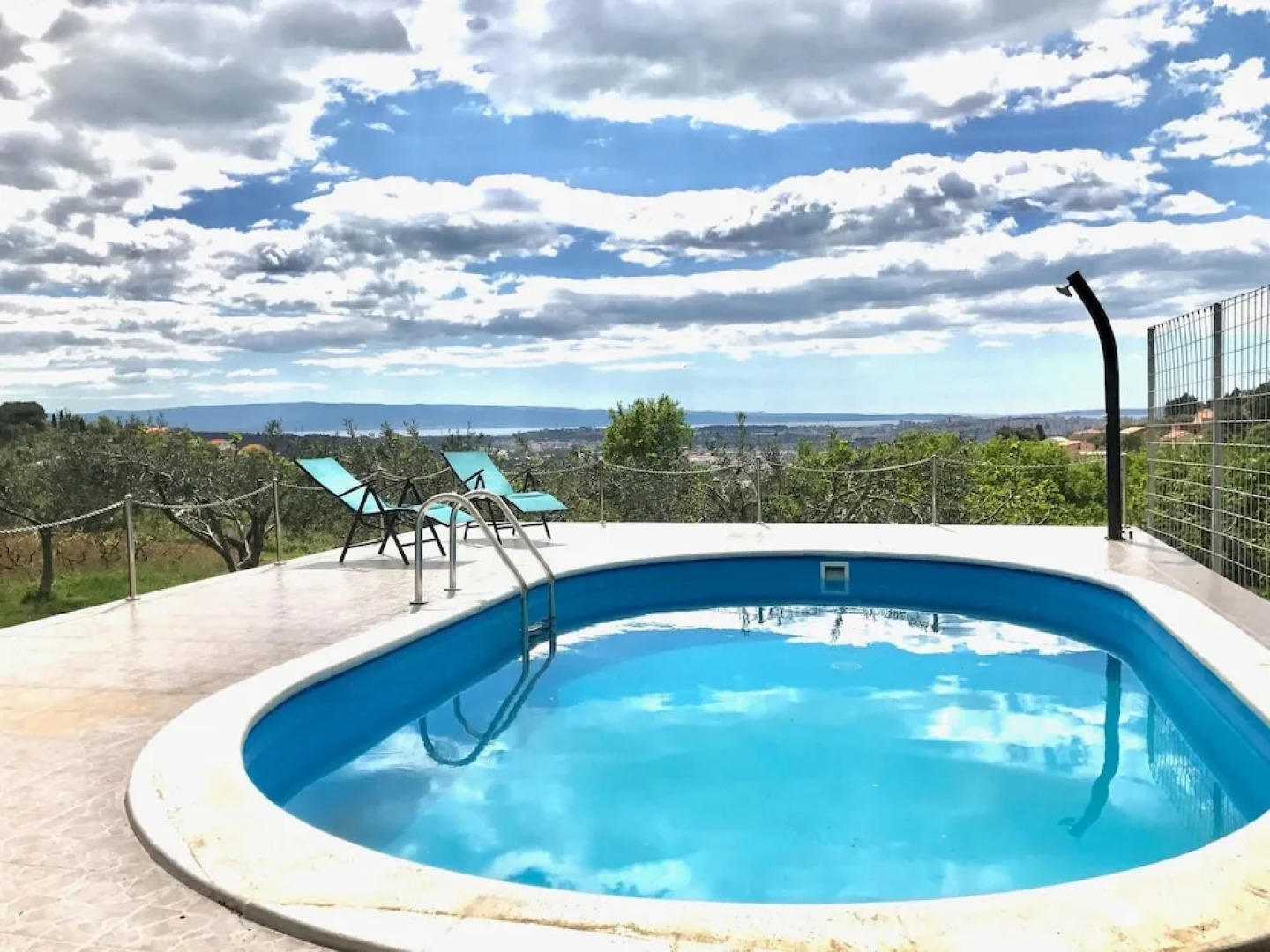 House With 2 Bedrooms in Solin, With Wonderful sea View, Private Pool,