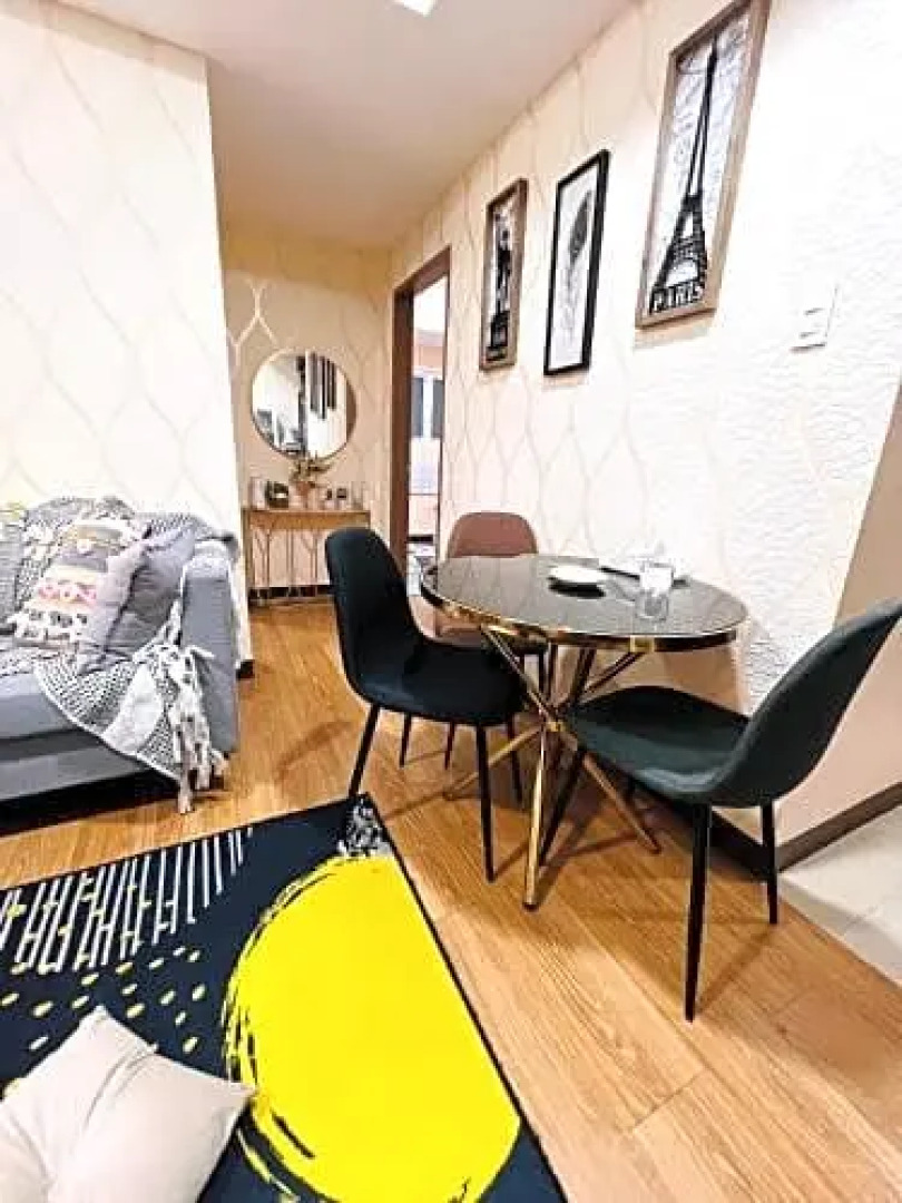 new fully furnished cozy 2 bedroom staycation condo unit with pool