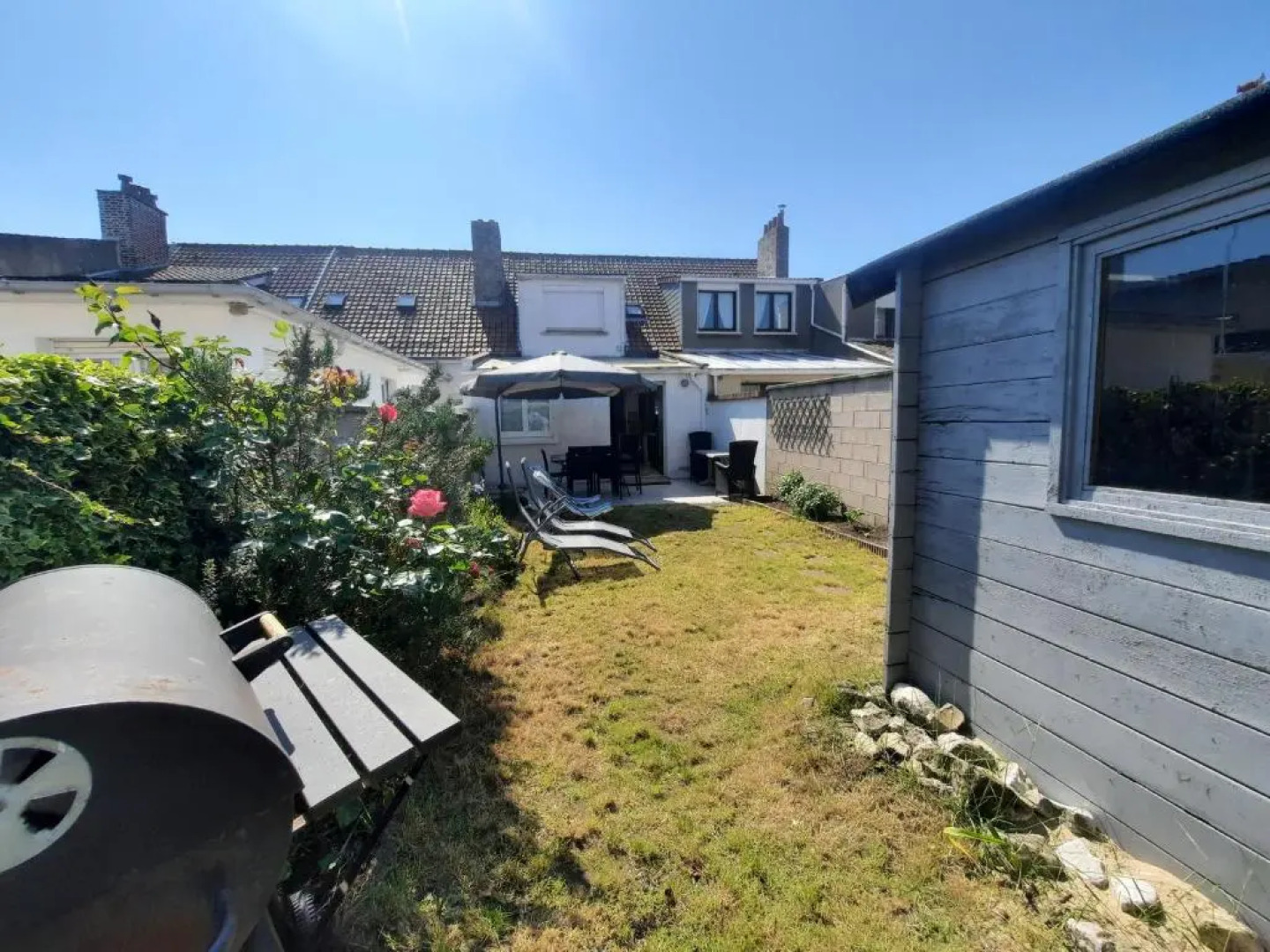 Maison Chez Lili à 200 m de la plage ,jardin privé et clos