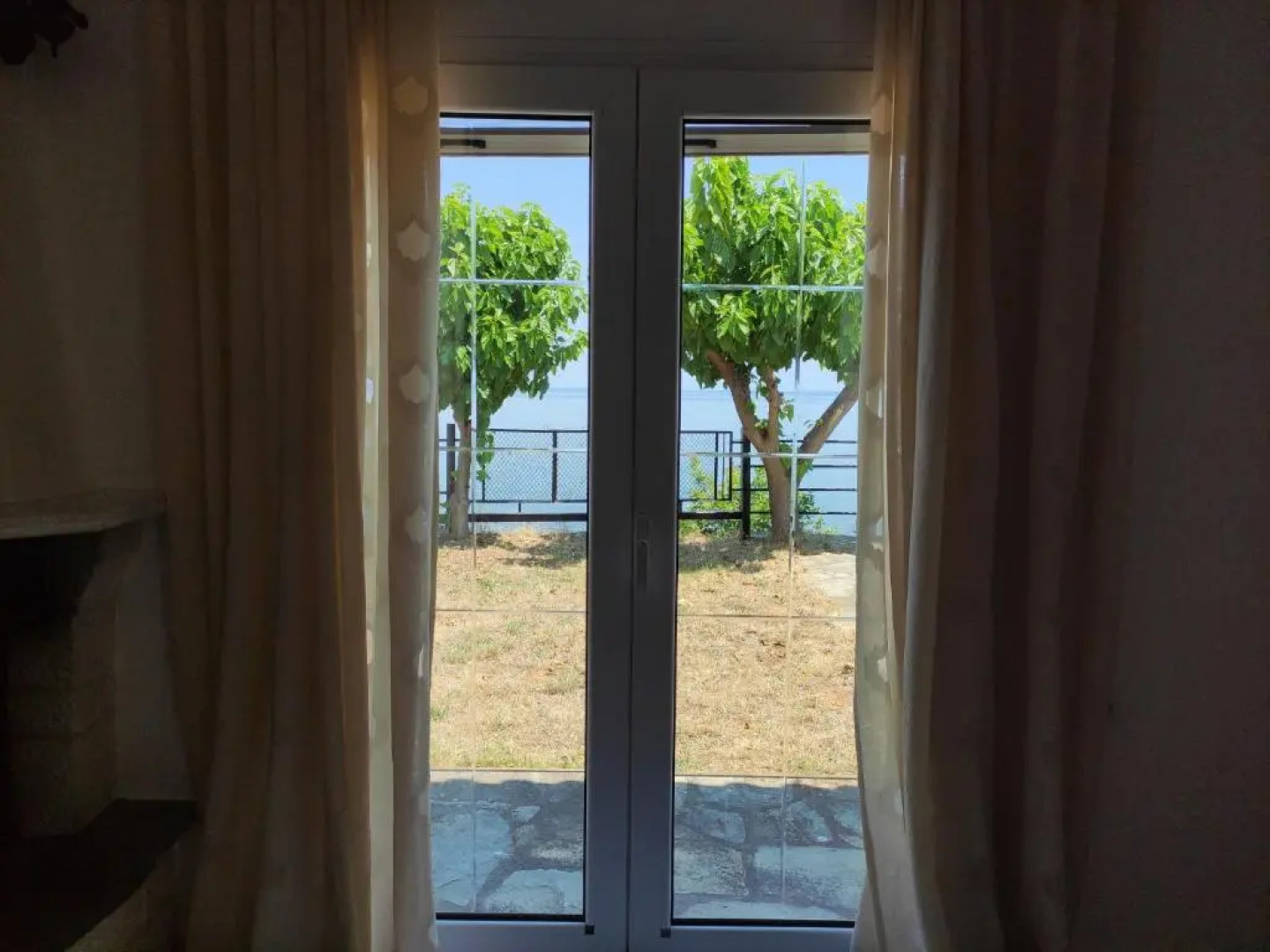 White Clam Vintage House with sea view & garden