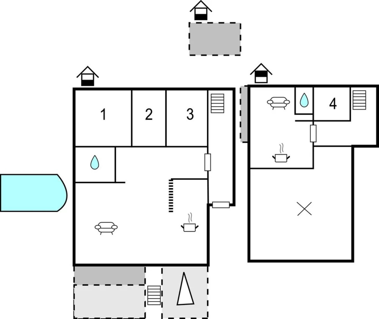 Stunning Home in Blizna Donja With Wifi and 4 Bedrooms