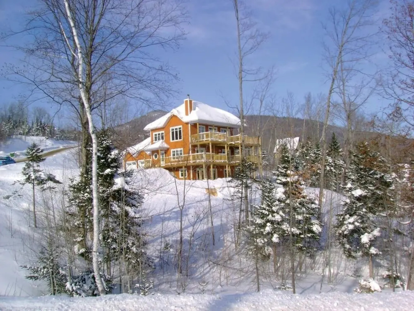 Chalet L'officier-1, spa et vue sur le Fleuve