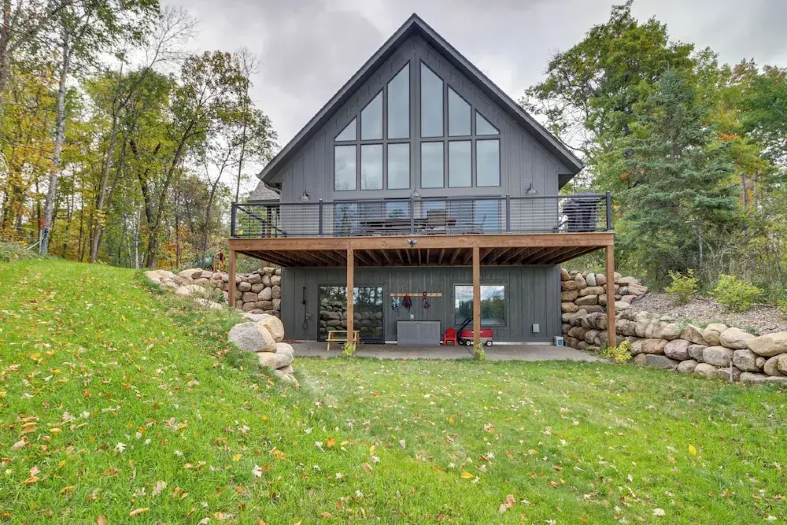 Pequot Lakes Retreat w/ Beach + Fire Pit!