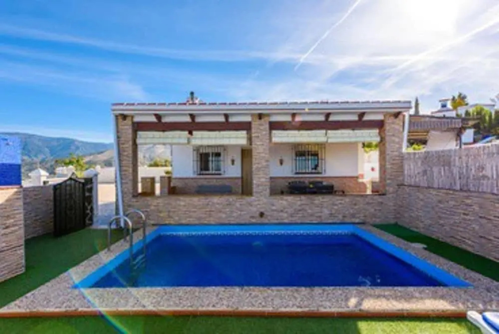 Villa with 2 Bedrooms in Cómpeta, with Wonderful Sea View, Private Pool, Enclosed Garden - 18 Km From the Beach
