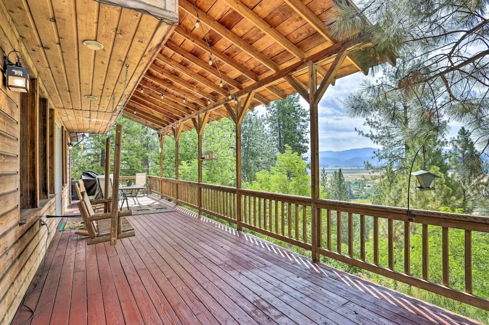 Peaceful Cabin w/ Mtn + River Views, Fire Pit
