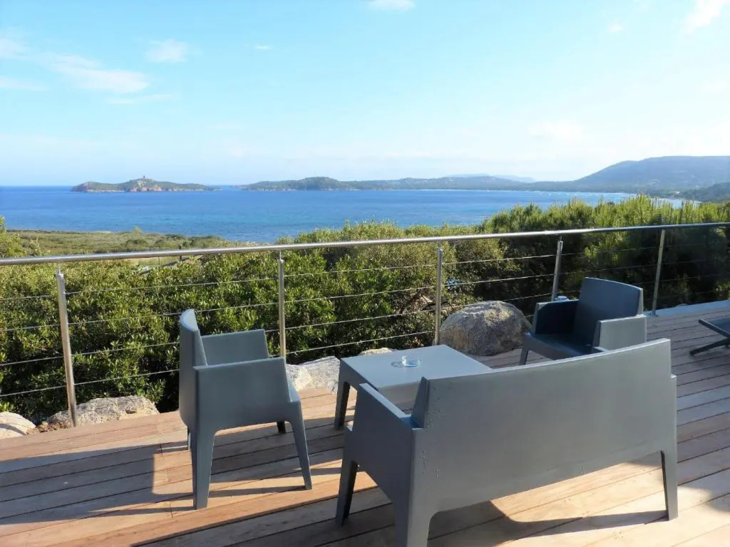 Magnifique villa vue mer et piscine chauffée à 250m de la mer