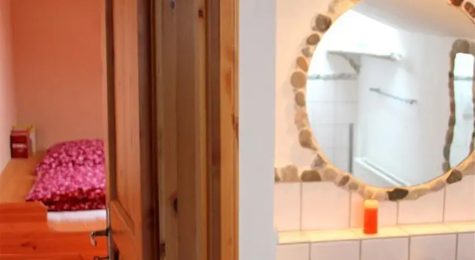 Lehmputzzimmer in der Yogaschule