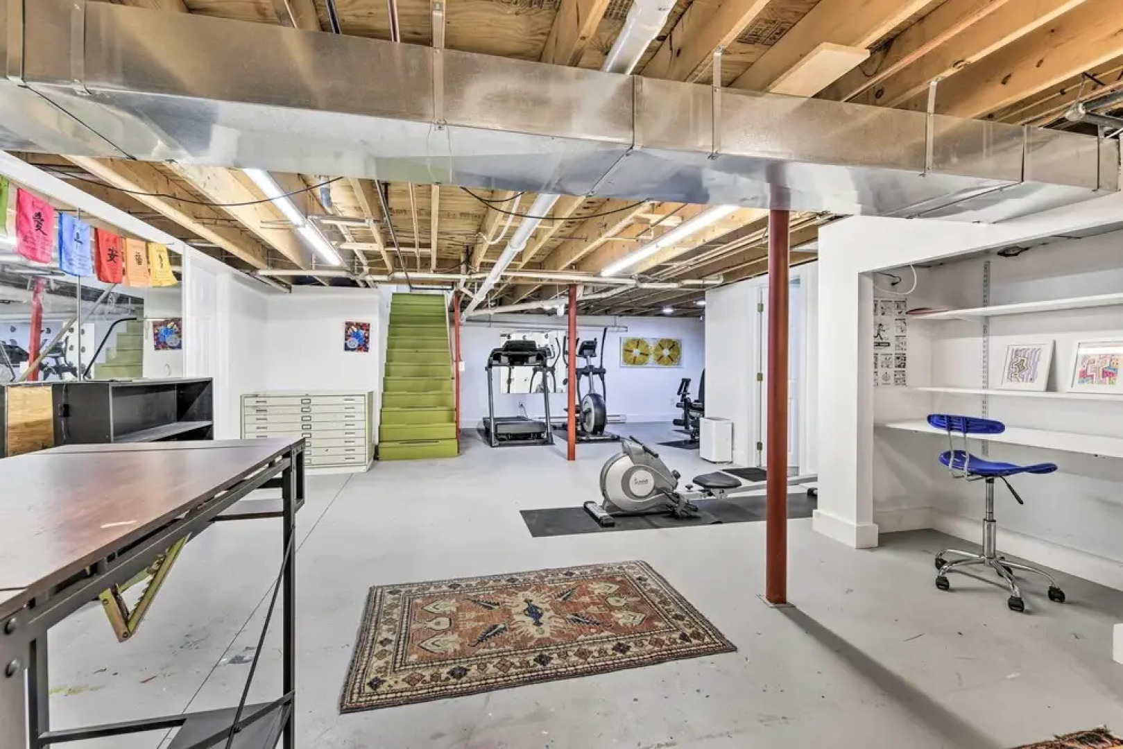'cozy Studio Plus' in Winooski w/ Home Gym!