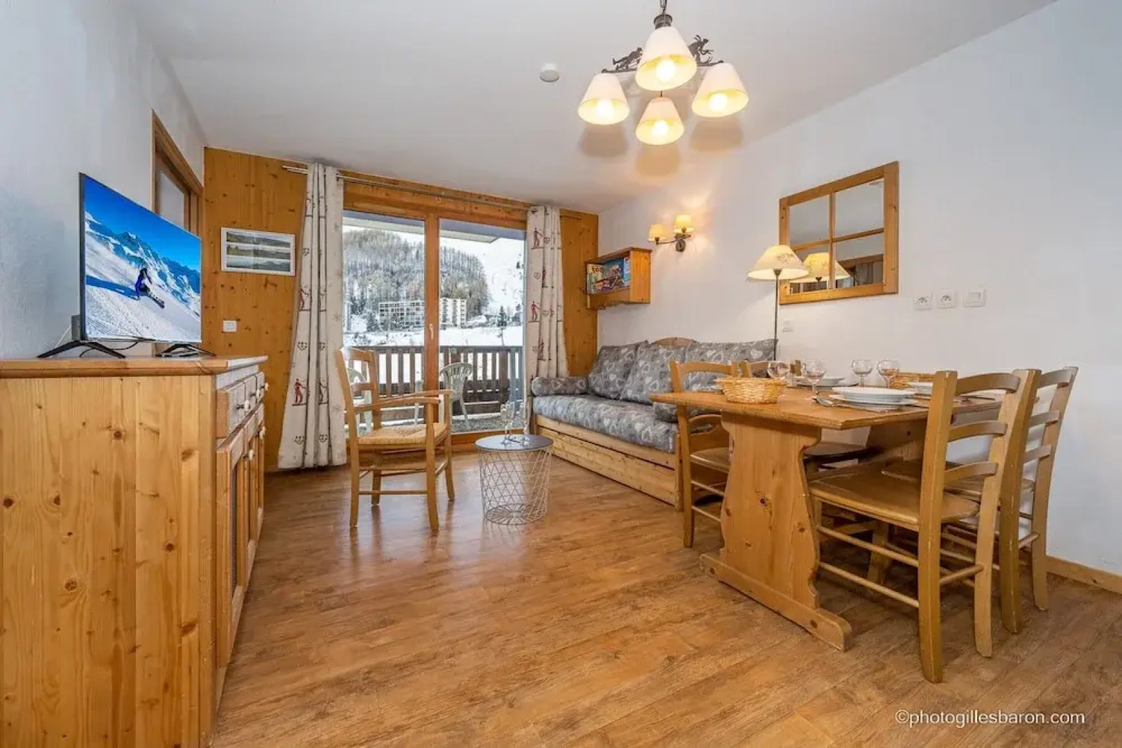 Apartment in Orcieres by Ski Slopes & Pool