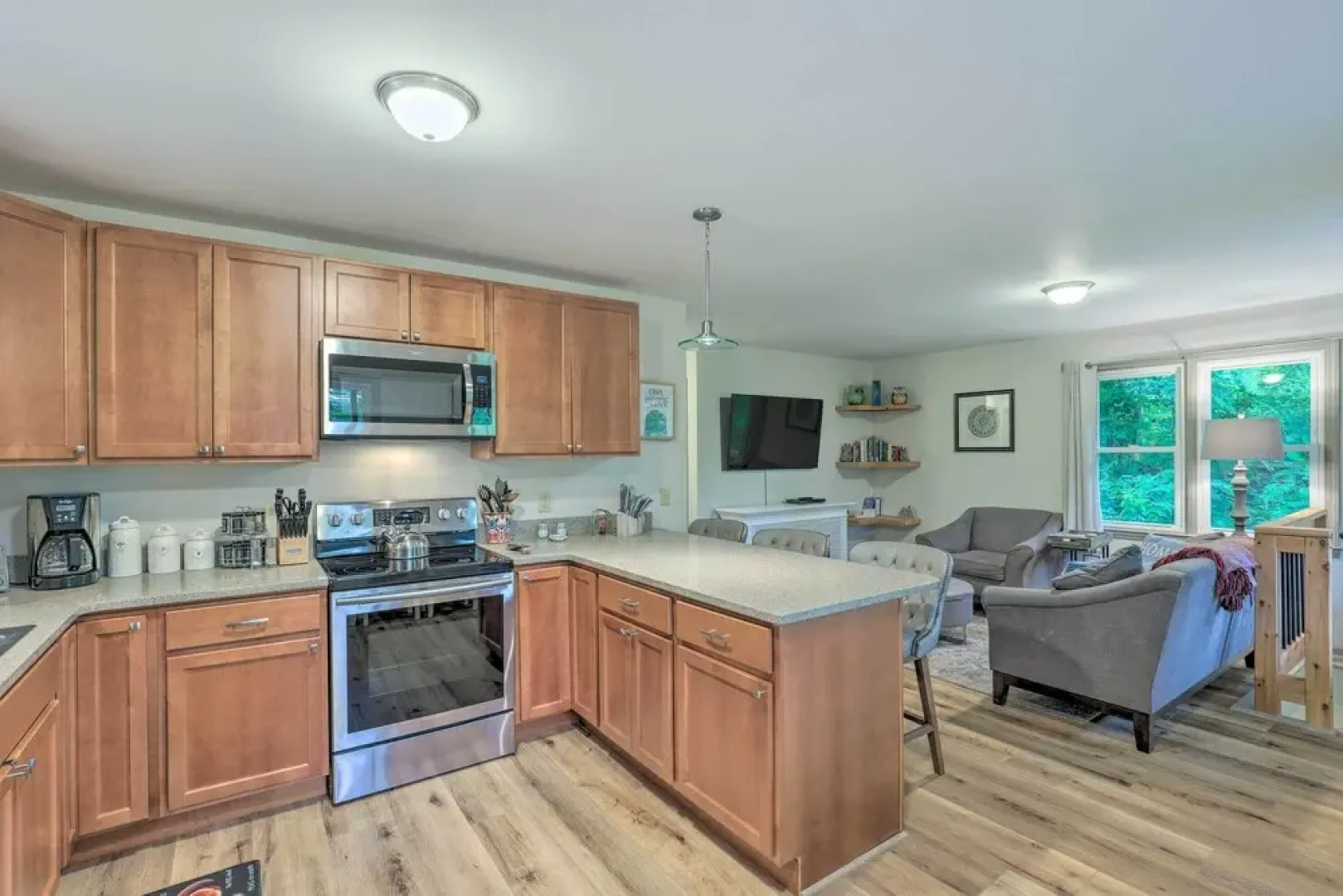 'serenity' Waynesville Home w/ Deck & Fire Pit!