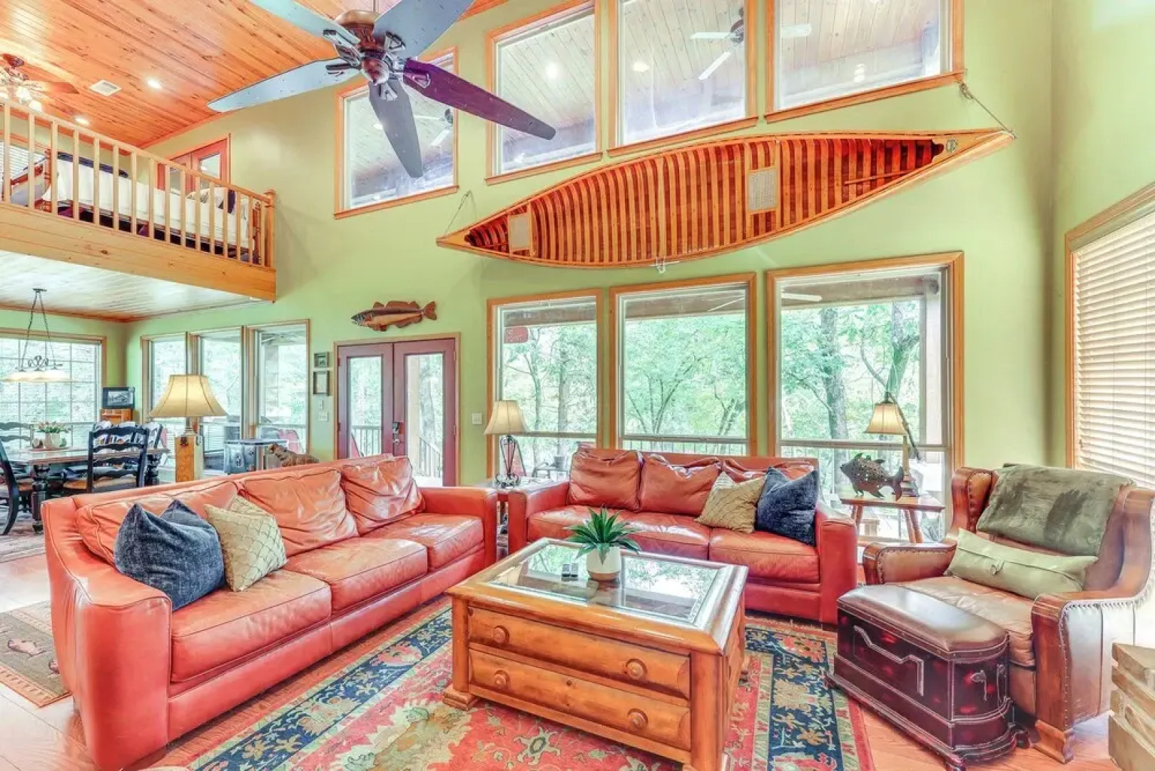 Riverfront Cabin on 2 Acres in Glenwood!