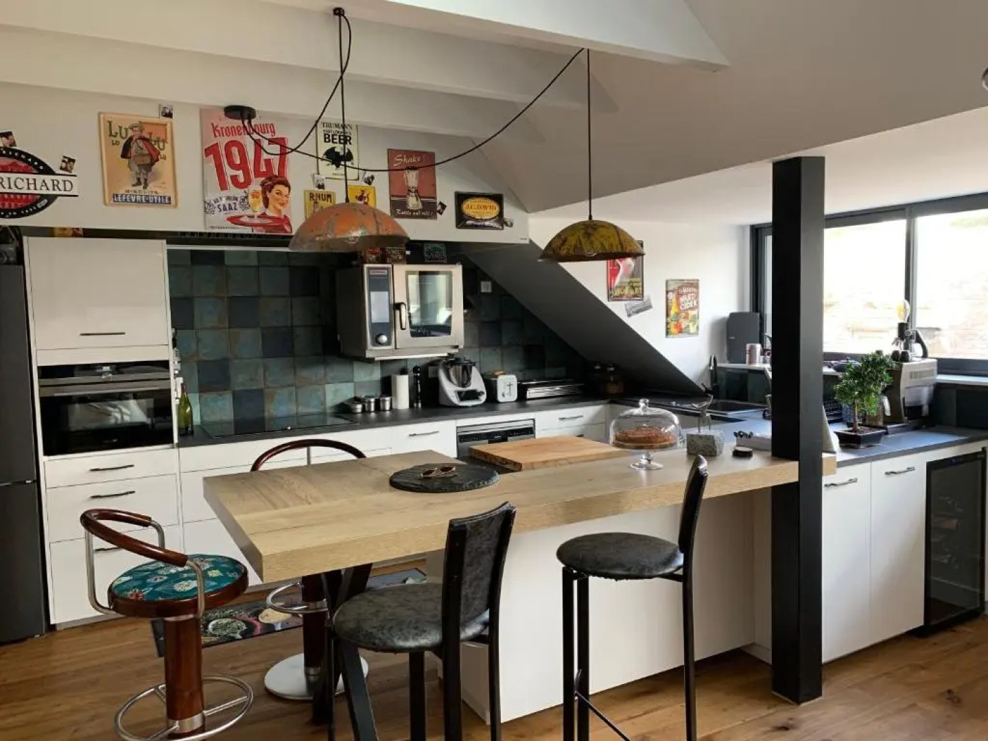 Appartement 3 chambres centre ville et 100m de la mer