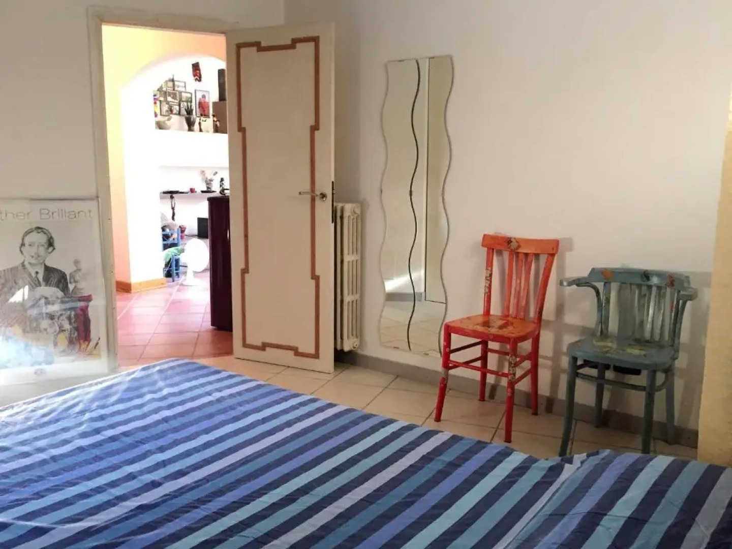 Appartamento con veranda, giardino e piscina