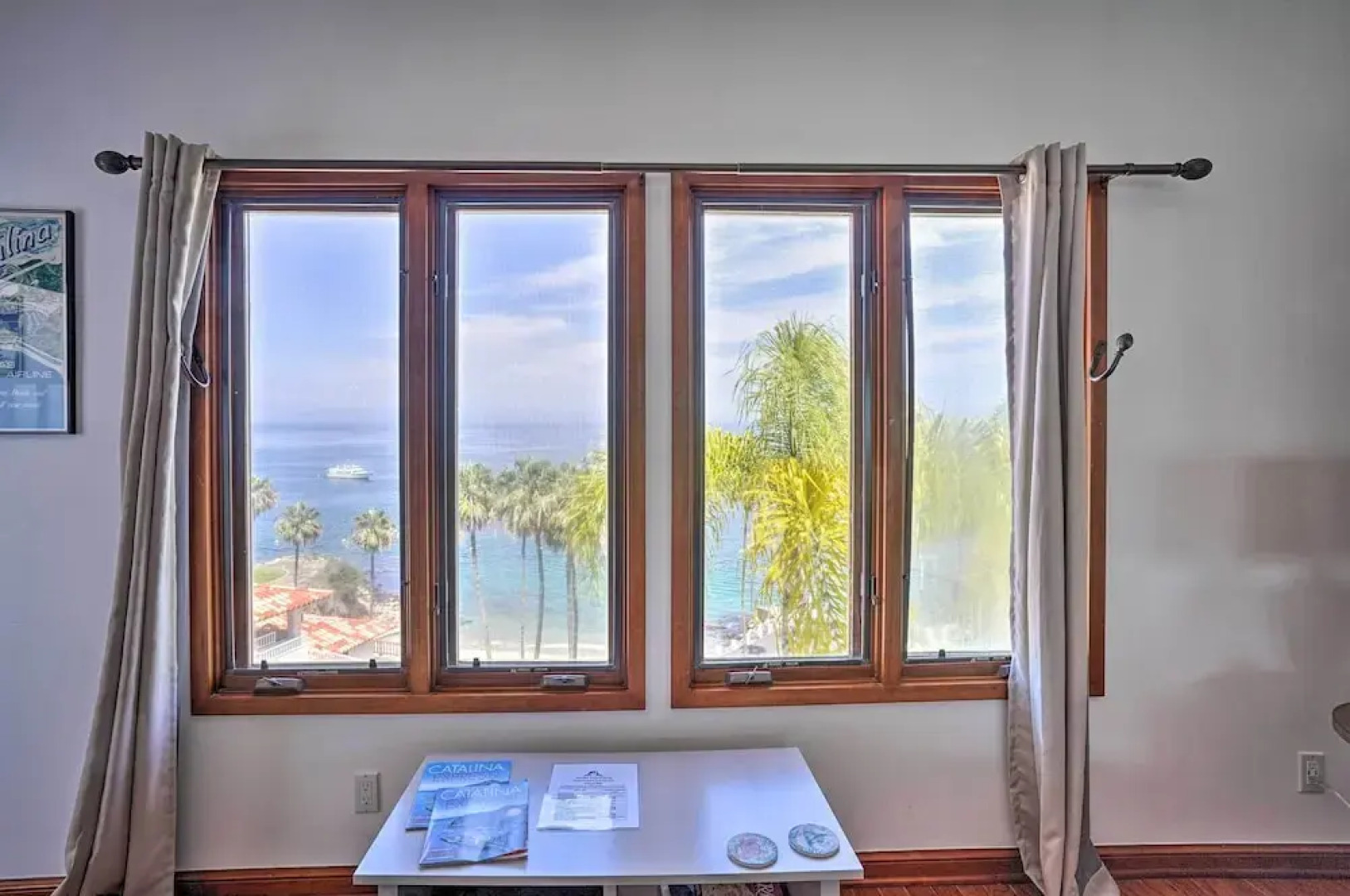 Quiet Avalon Getaway Villa w/ Ocean View & Balcony