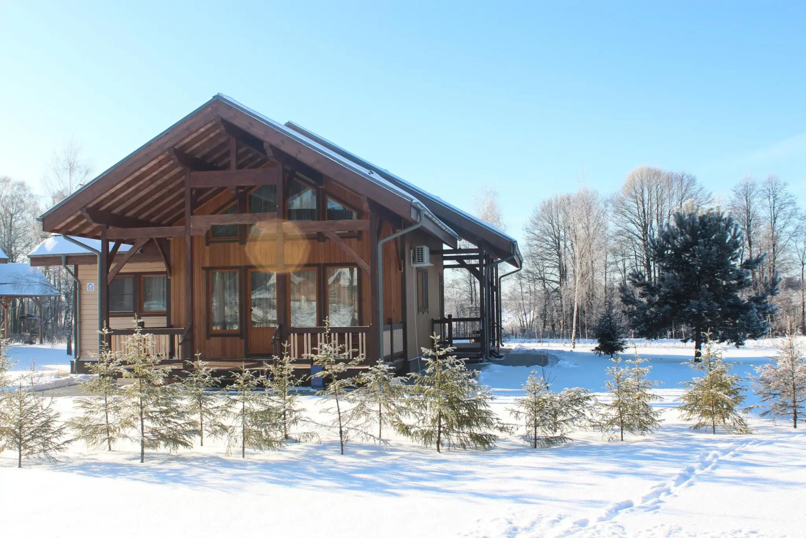 Коттедж А5 на базе отдыха Новинки Парк