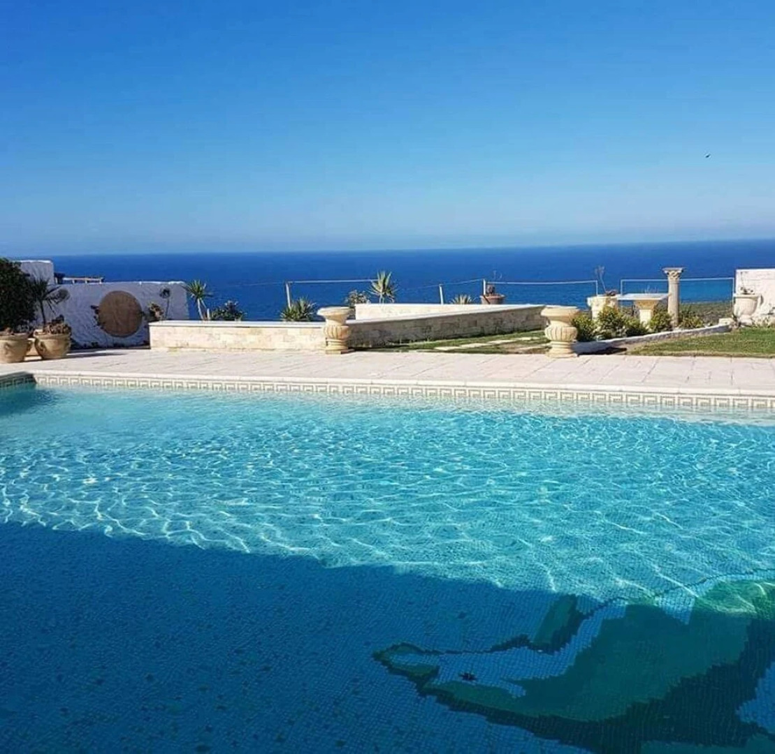 Villa With 5 Bedrooms in Bizerte, With Wonderful sea View, Private Poo