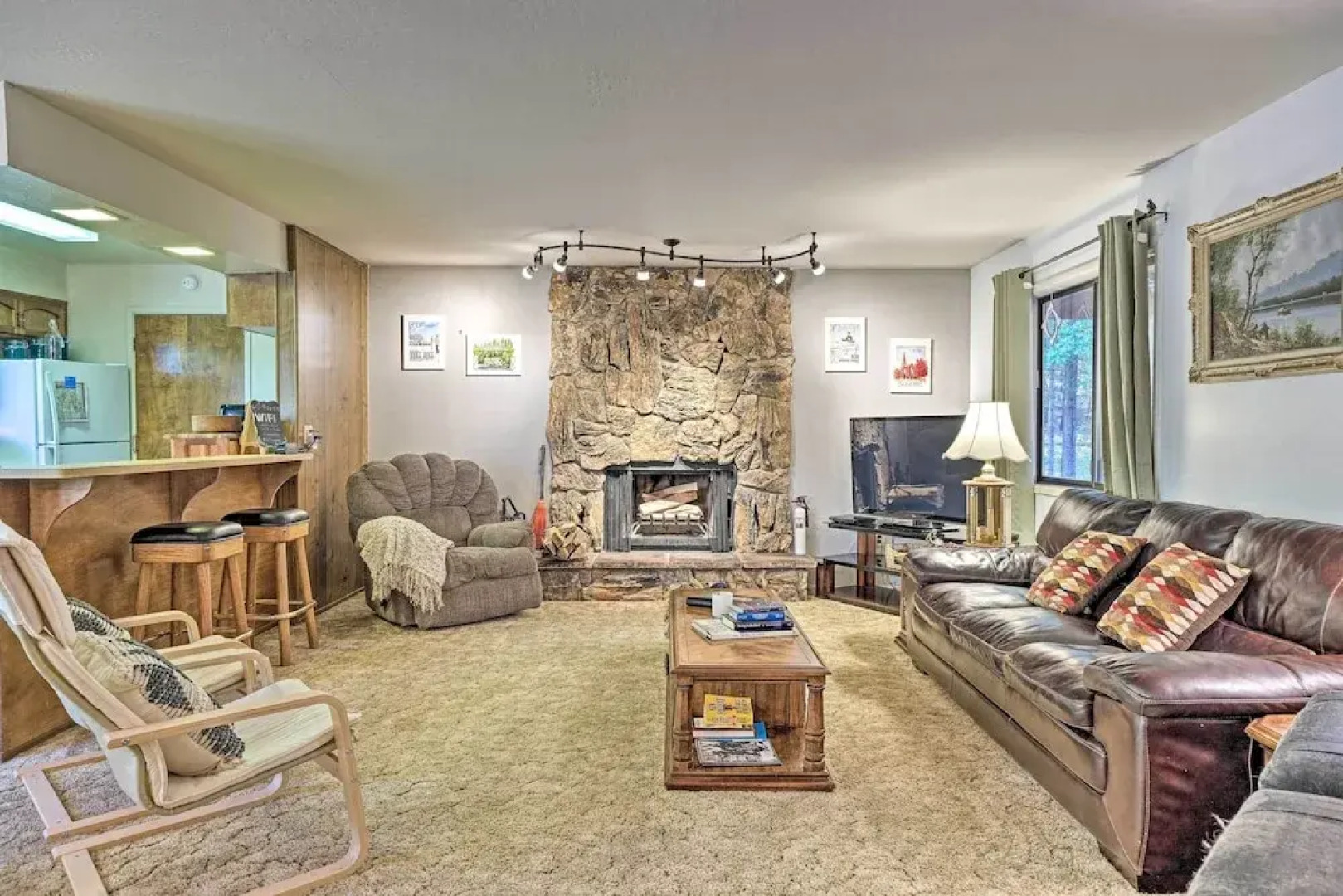 Home w/ Serene Deck in Twain Harte!